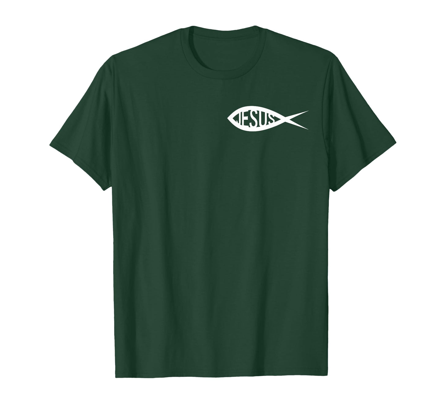Ichthys Baptism Sign The Jesus Fish Tee Christian Babtized T-Shirt