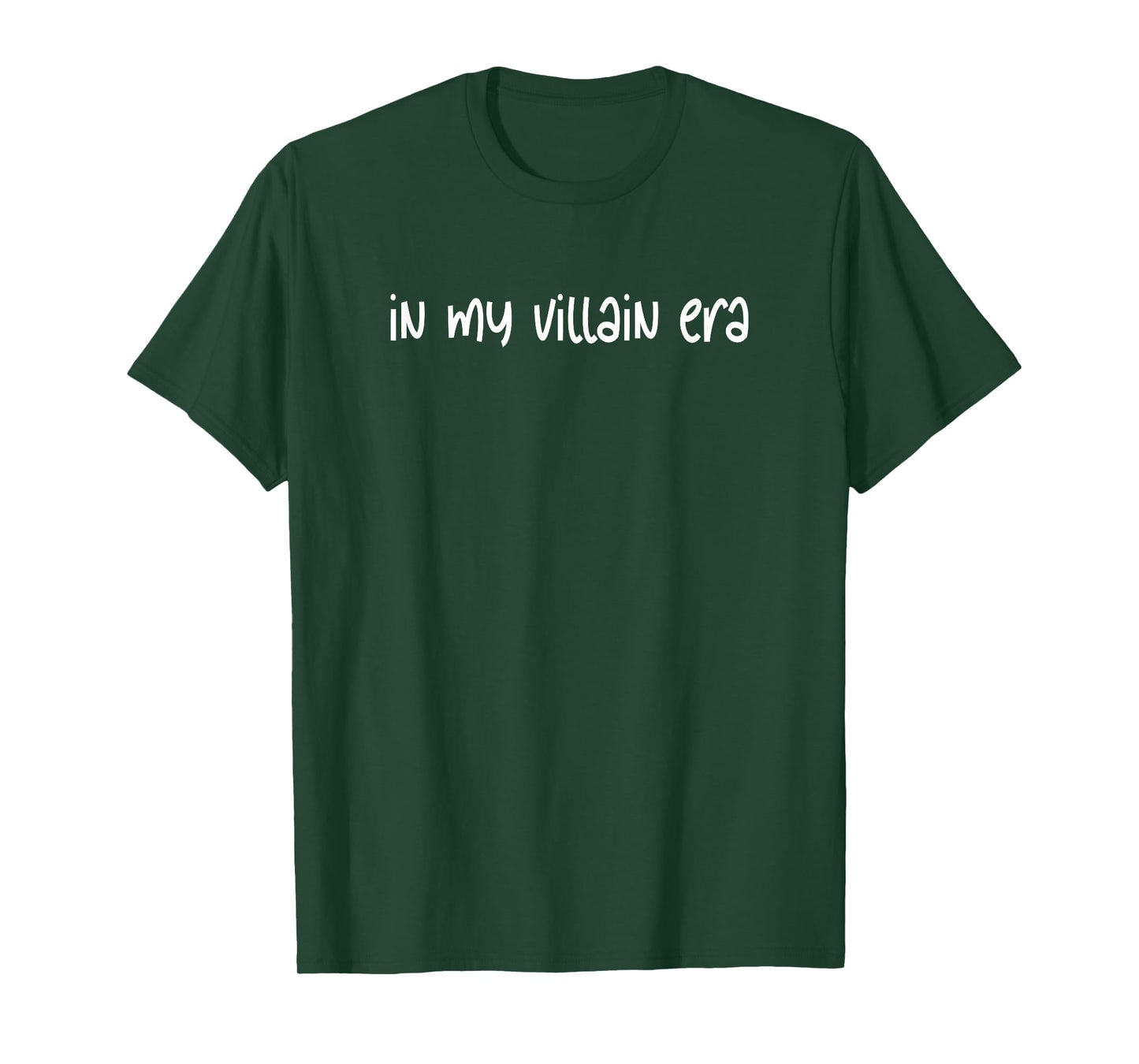 In my villain era, villains era Best self improvement quote T-Shirt