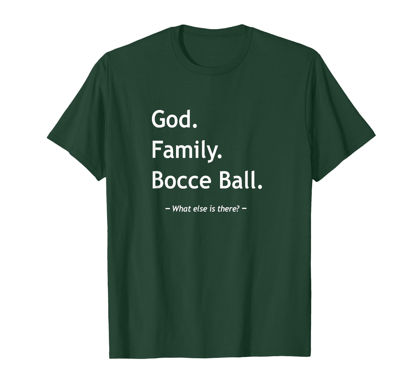 Christian Faith Jesus Christianity God Family Bocce Ball T-Shirt