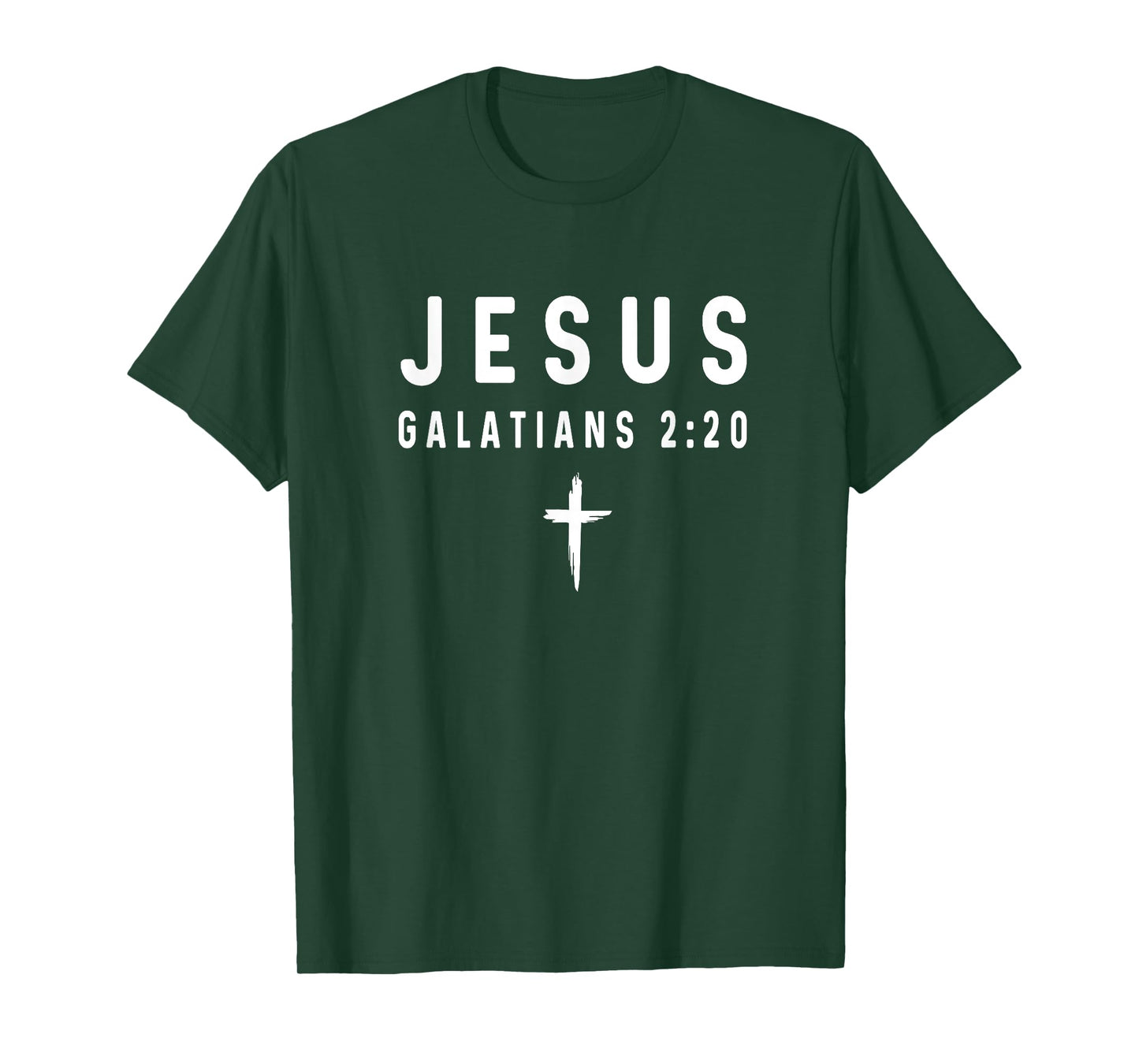 Galatians 2:20 2 20 Faith - God Jesus Religious Christian T-Shirt