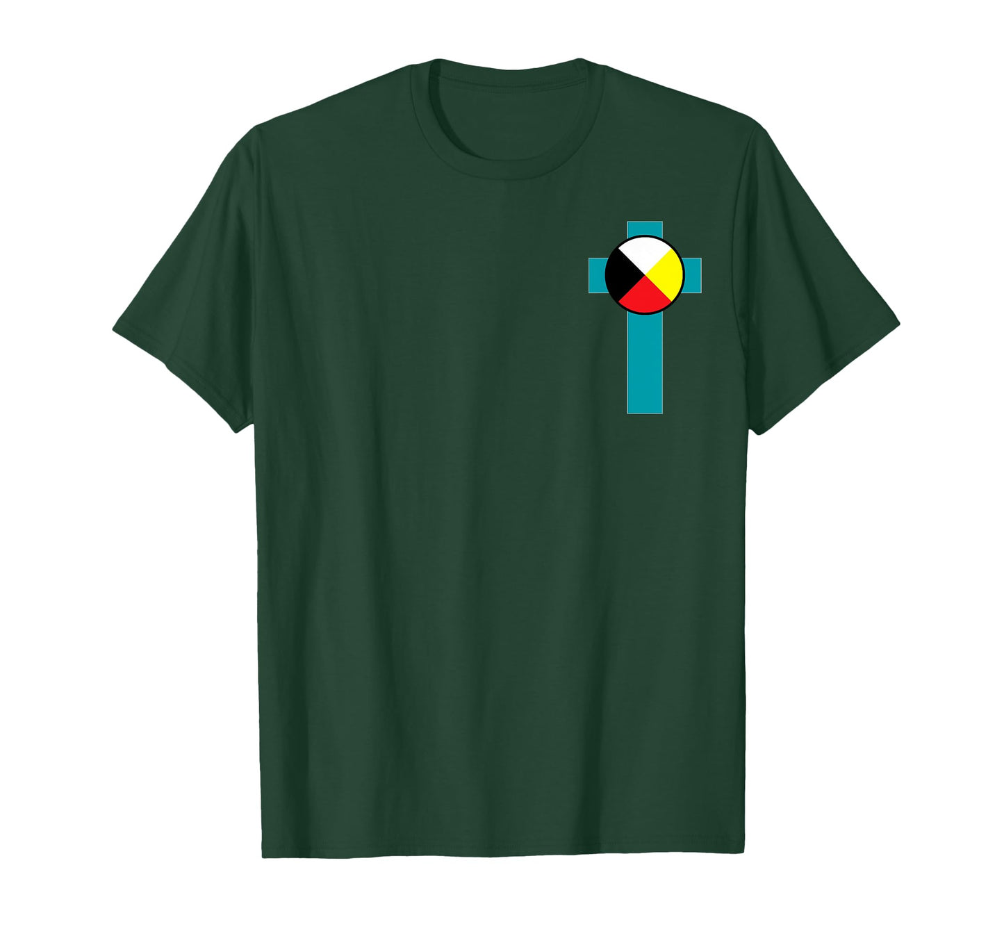Medicine Wheel - Native American Indian Christians T-Shirt