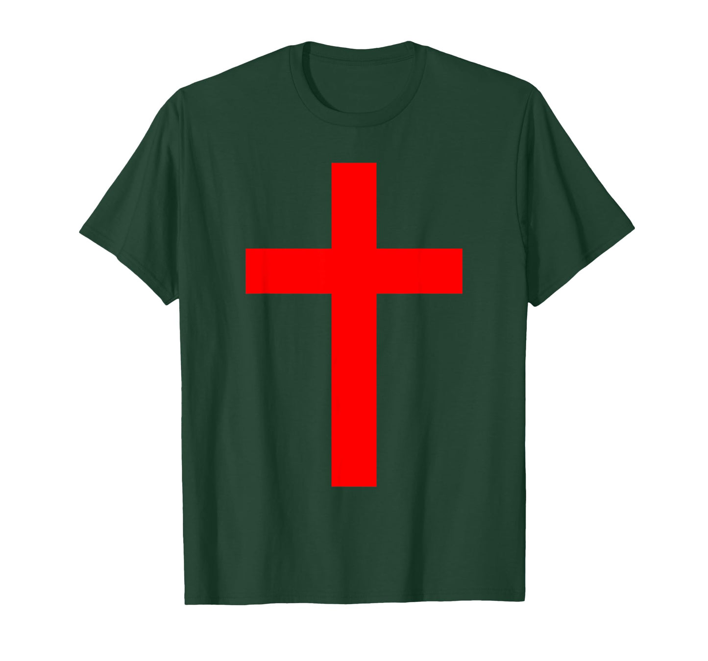 Christian God Jesus Cross Red T-Shirt