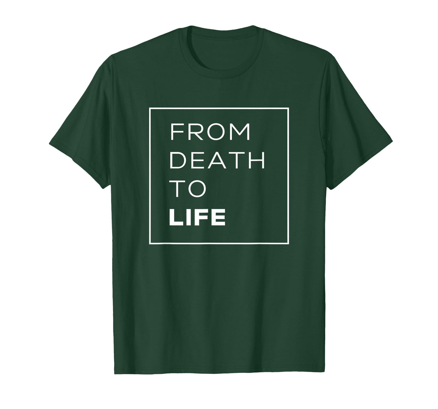 Baptism Death to Life Group Church T-Shirt