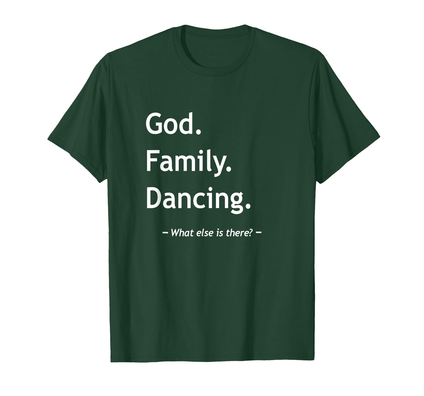 Christian Faith Jesus Christianity God Family Dancing Dancer T-Shirt