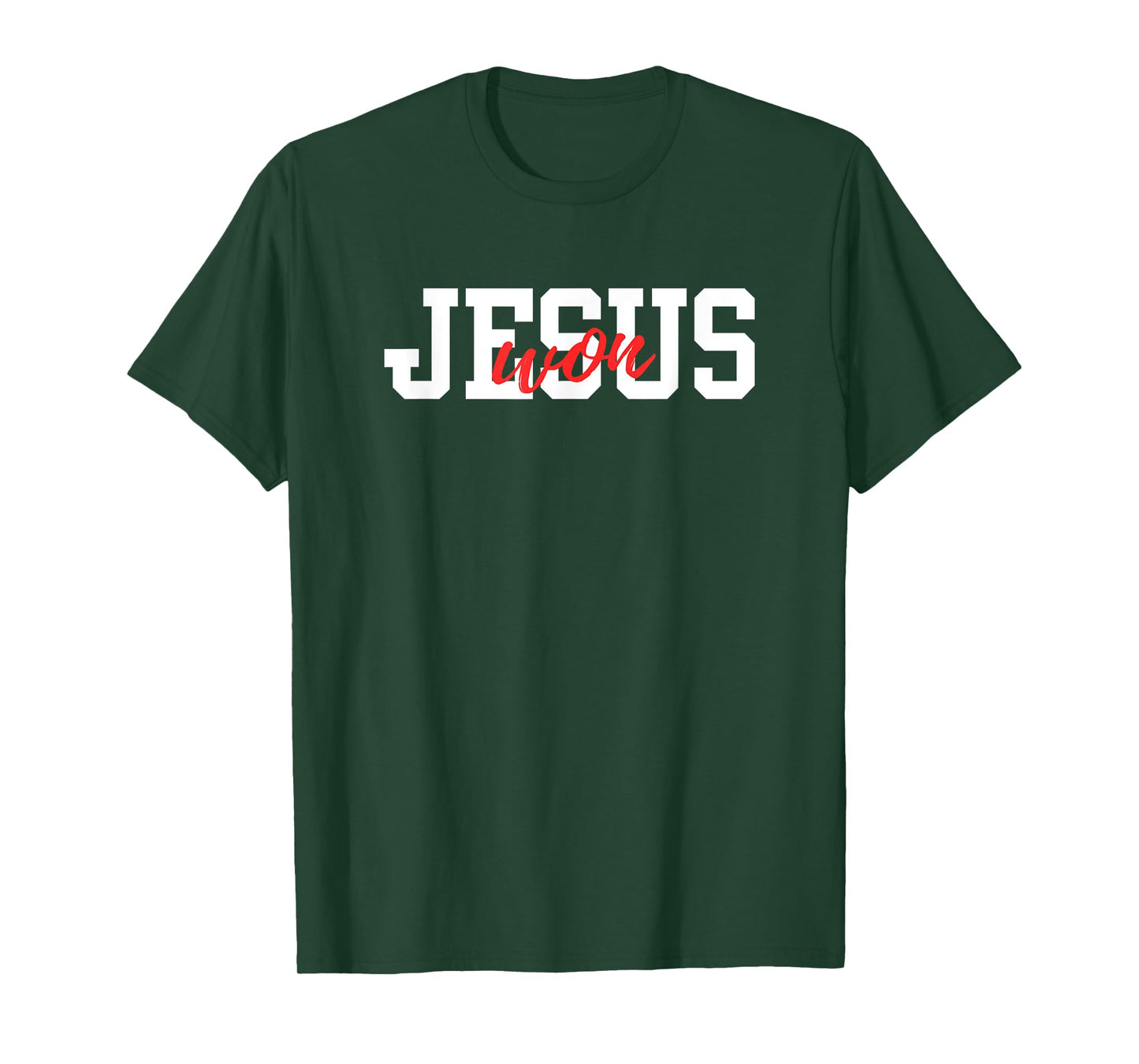 Christian, JESUS WON T-Shirt