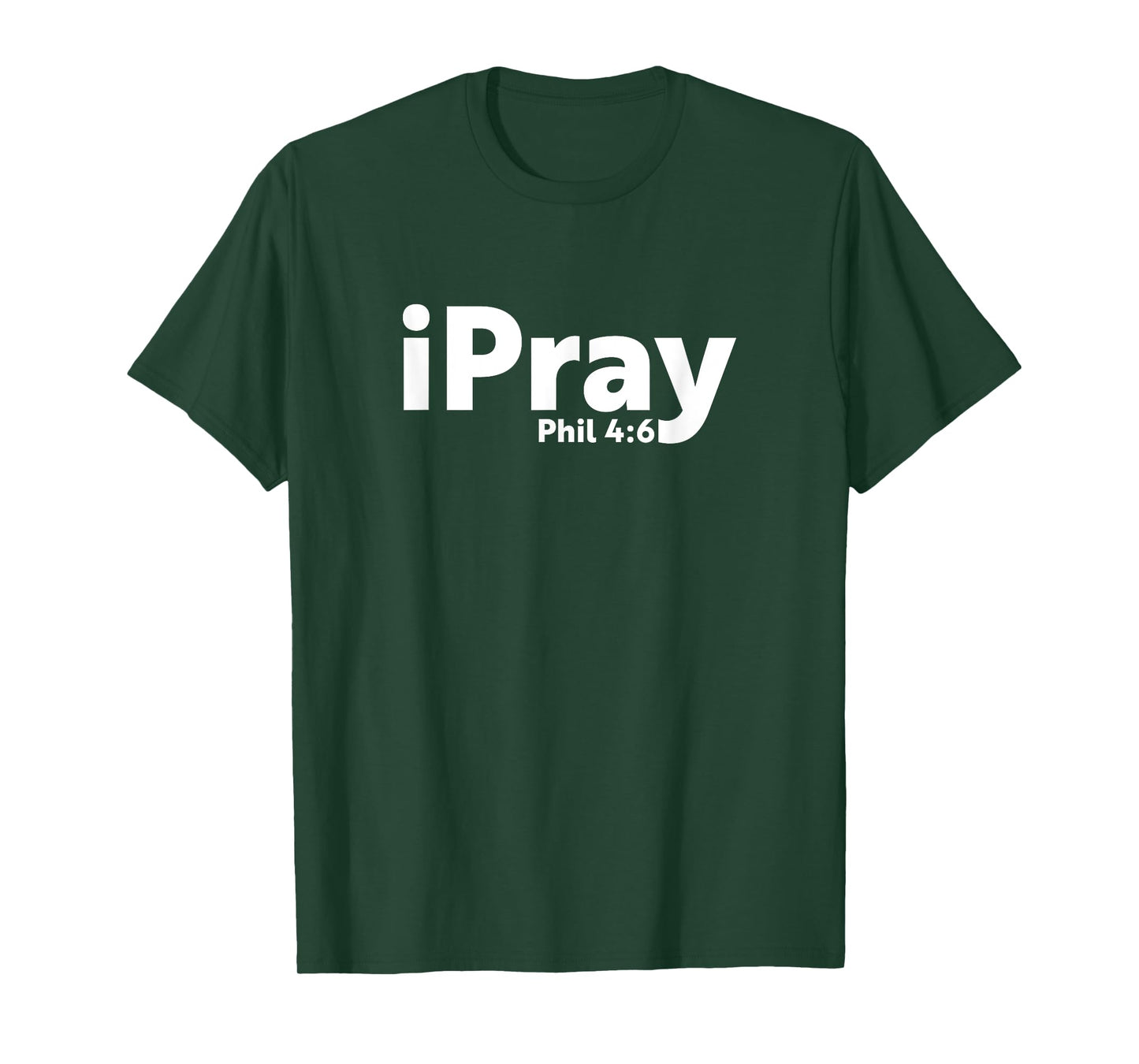 Christian Prayer iPray T shirt Gift T-Shirt