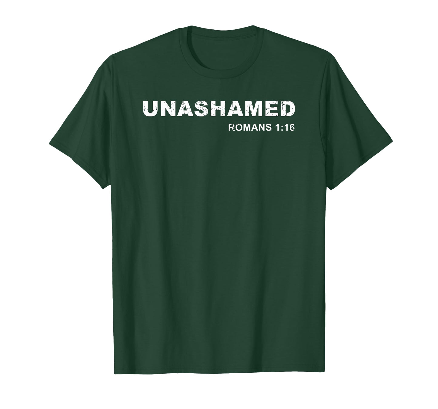 Unashamed Romans 1:16 Christian Tee Bible Study Lover T-Shirt