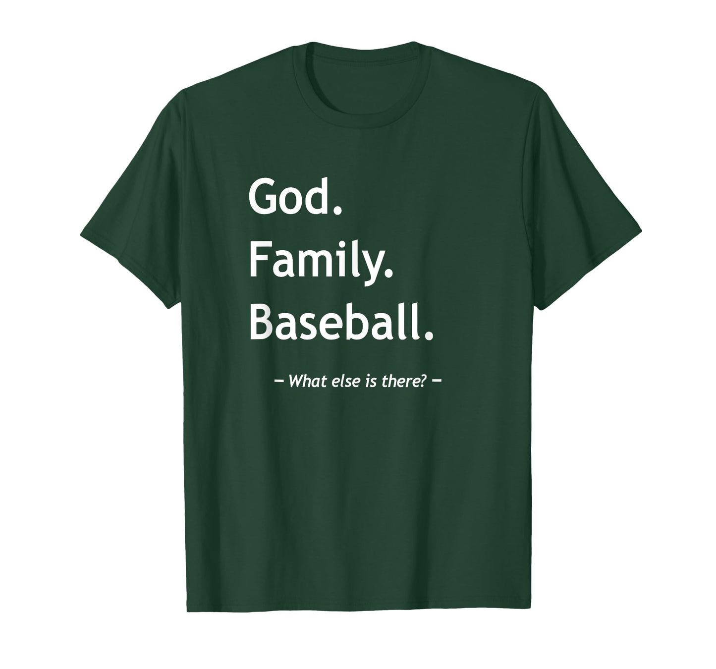 Christian Faith God Family Baseball Jesus Christianity T-Shirt