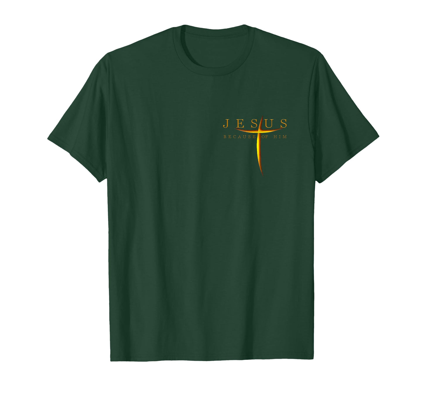 jesus because of him T-Shirt