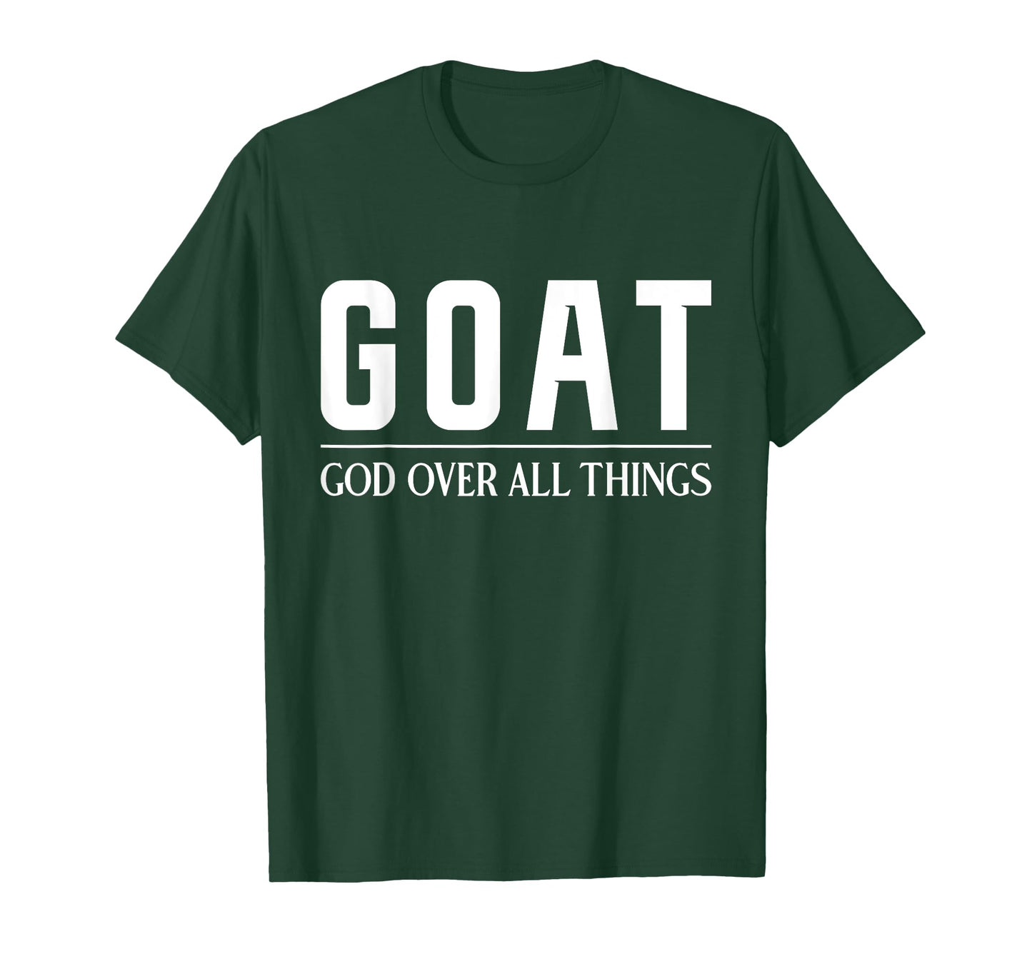Christian Faith Jesus GOAT T-Shirt