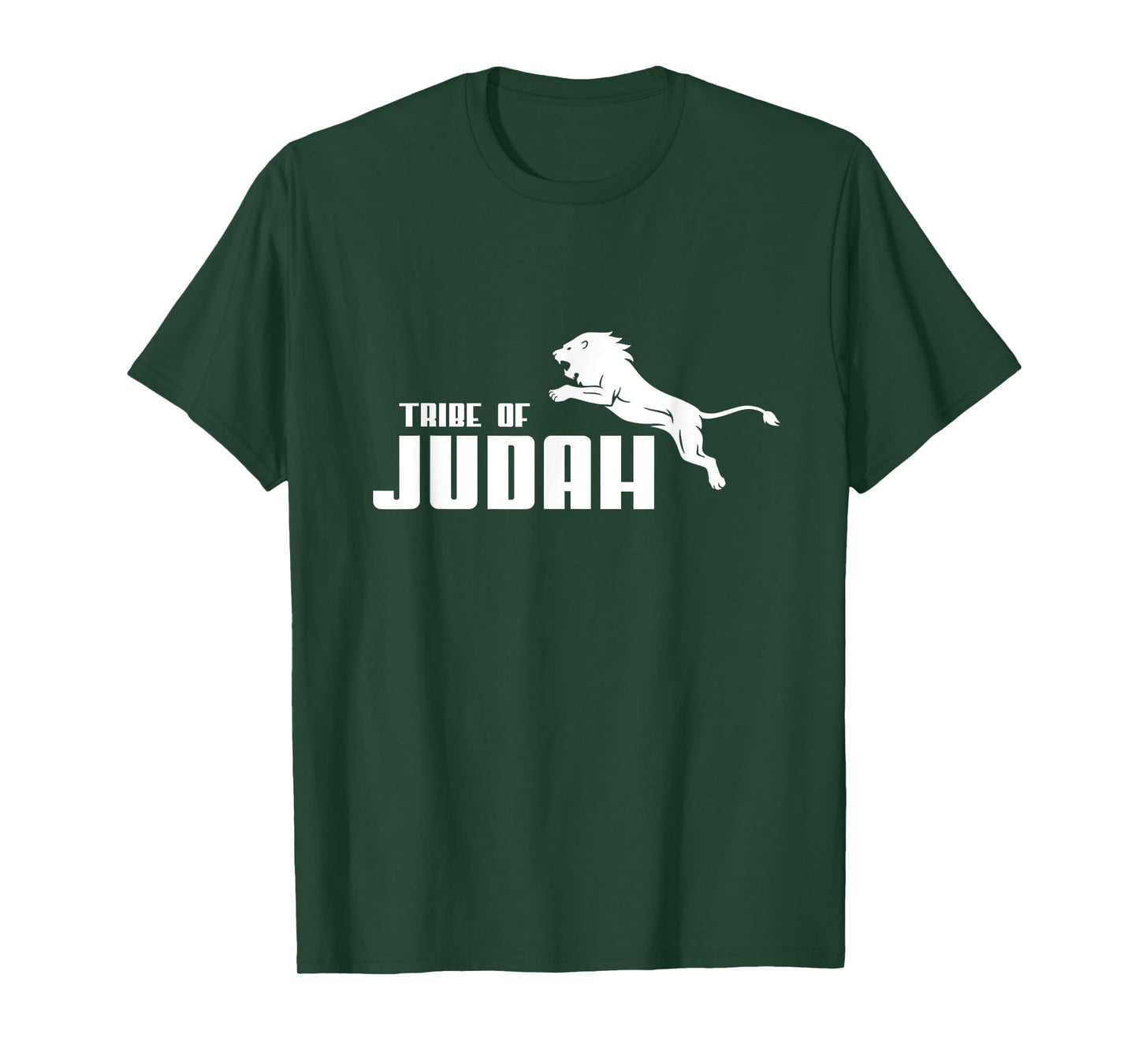 Tribe of Judah Lion Jumping Lion Of Zion Hebrew Israelite T-Shirt