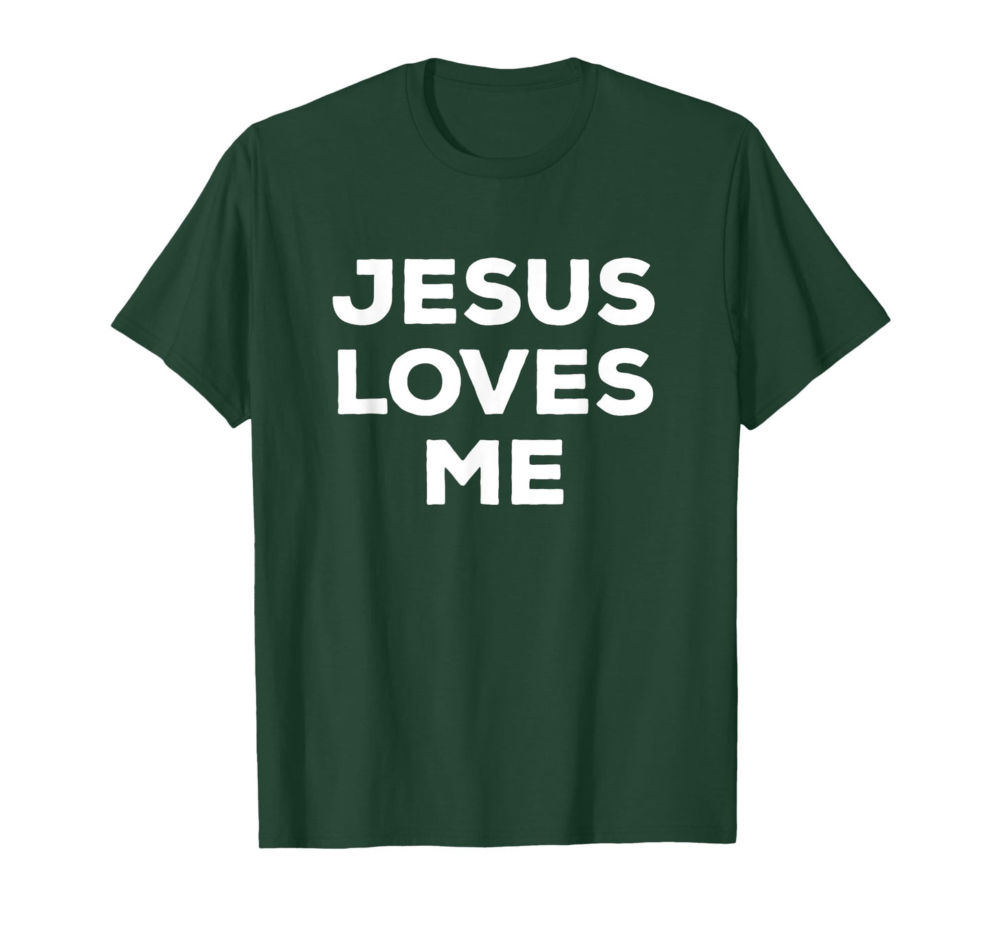 Jesus Loves Me This I Know Christian Faith Statement T-Shirt