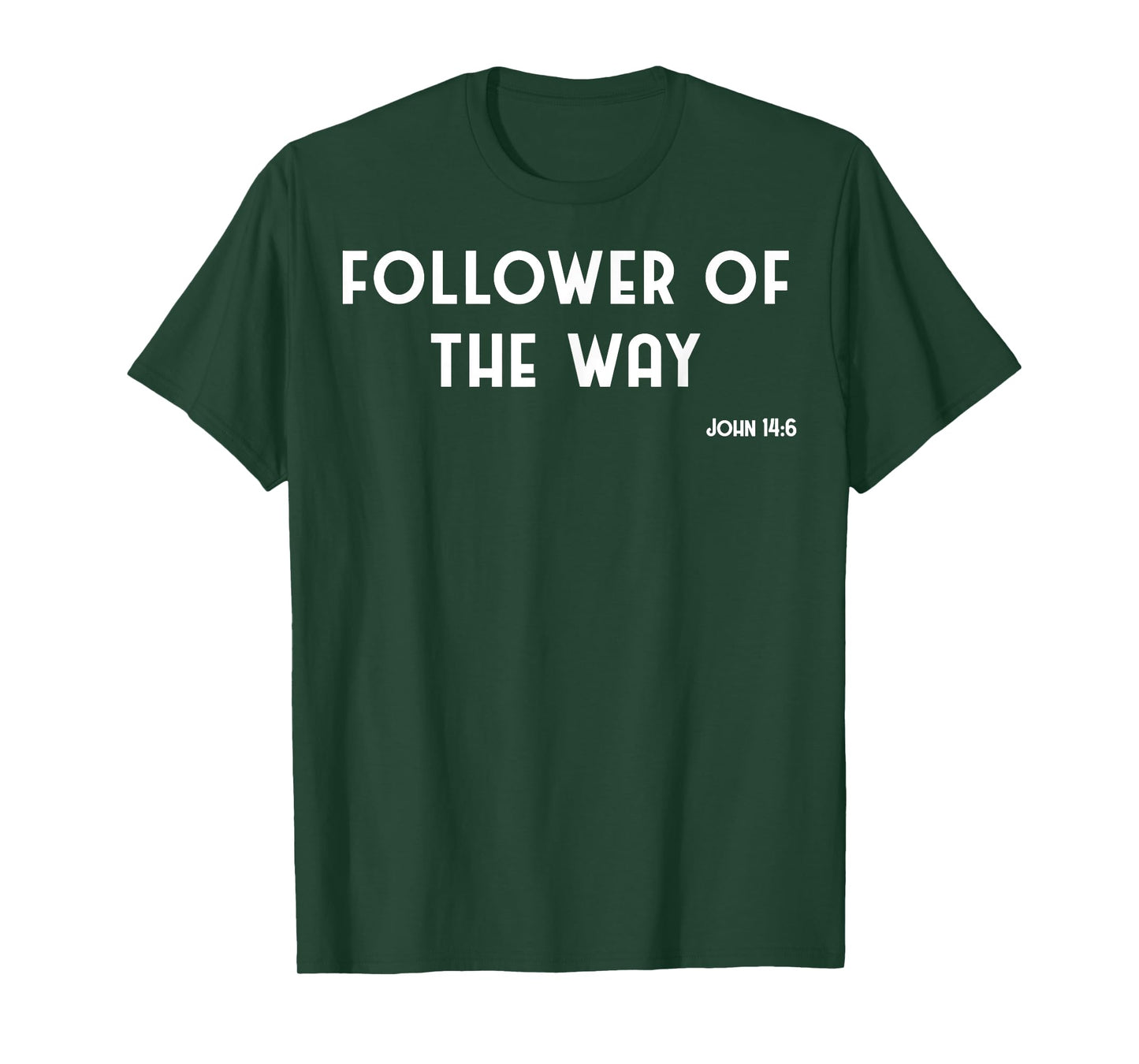 Vintage Follower Of The Way Christian Jesus John 14:6 T-Shirt