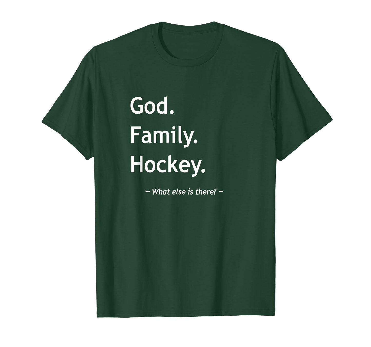 Christian Faith Jesus Christianity God Family Hockey T-Shirt