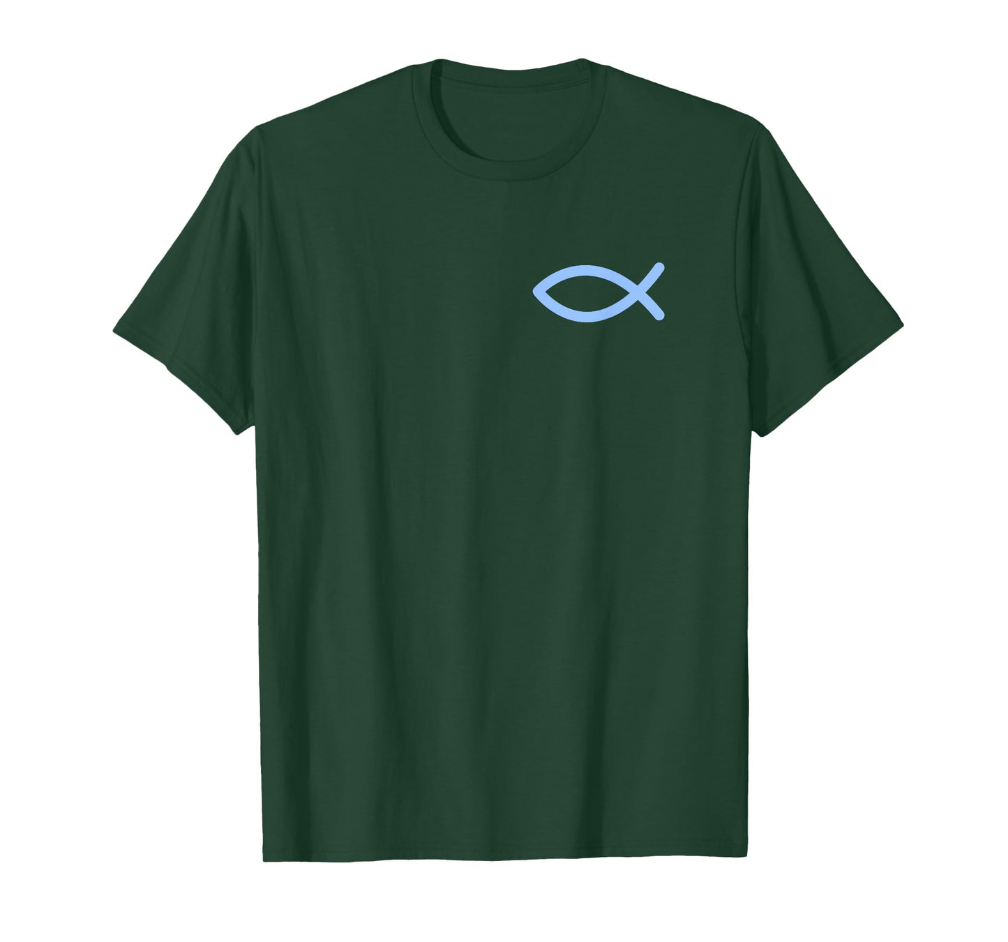 Ichthys/Ichthus T-Shirt Christian Symbol Jesus Fish T-Shirt
