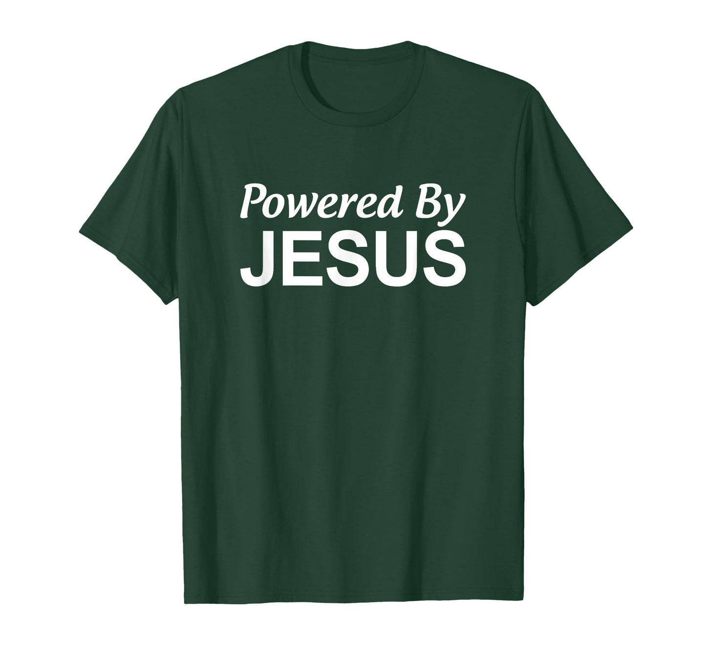 Powered By Jesus - T-Shirt
