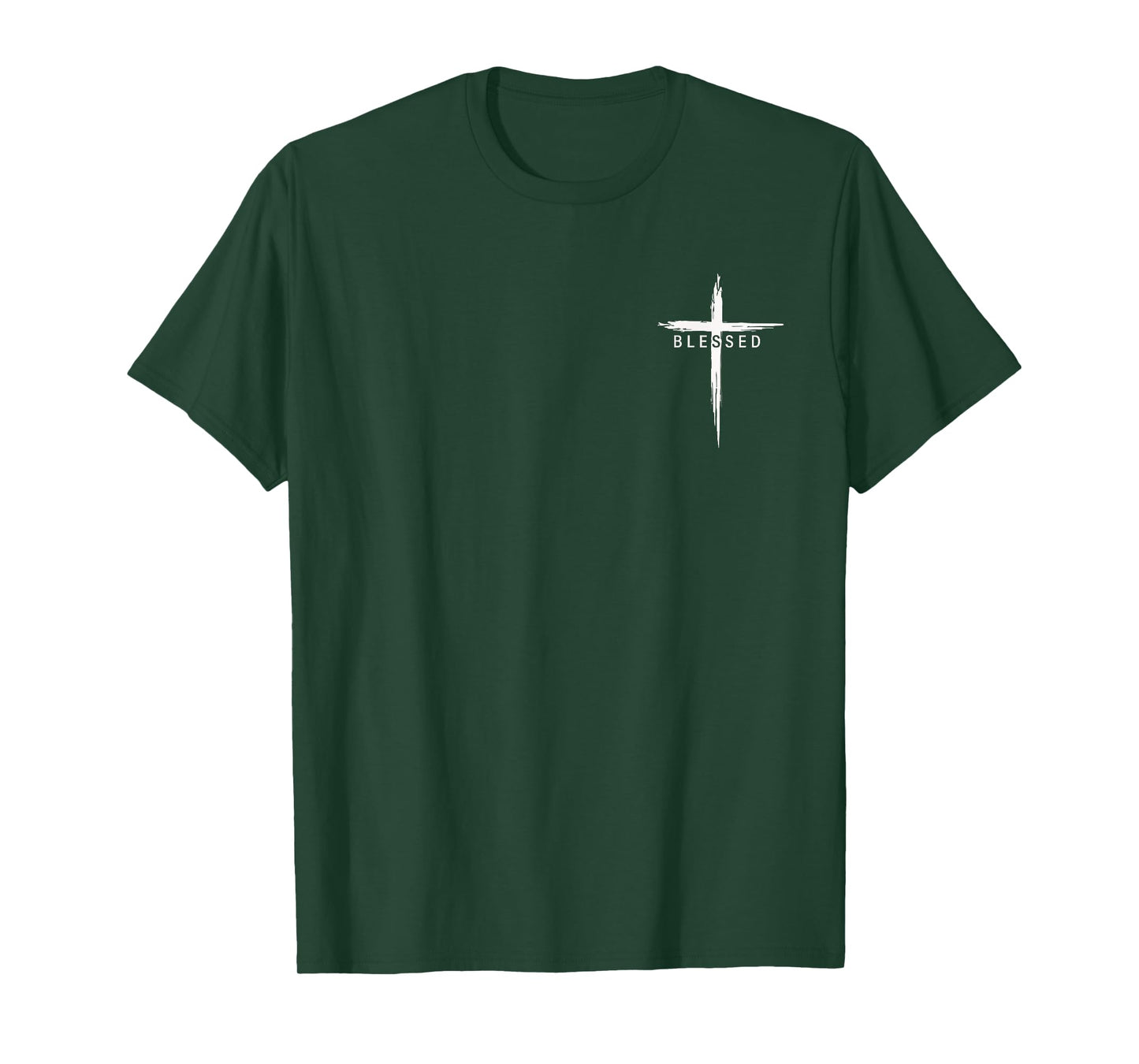 Graphic Christian Cross Jesus Christ Men Women Blessed T-Shirt
