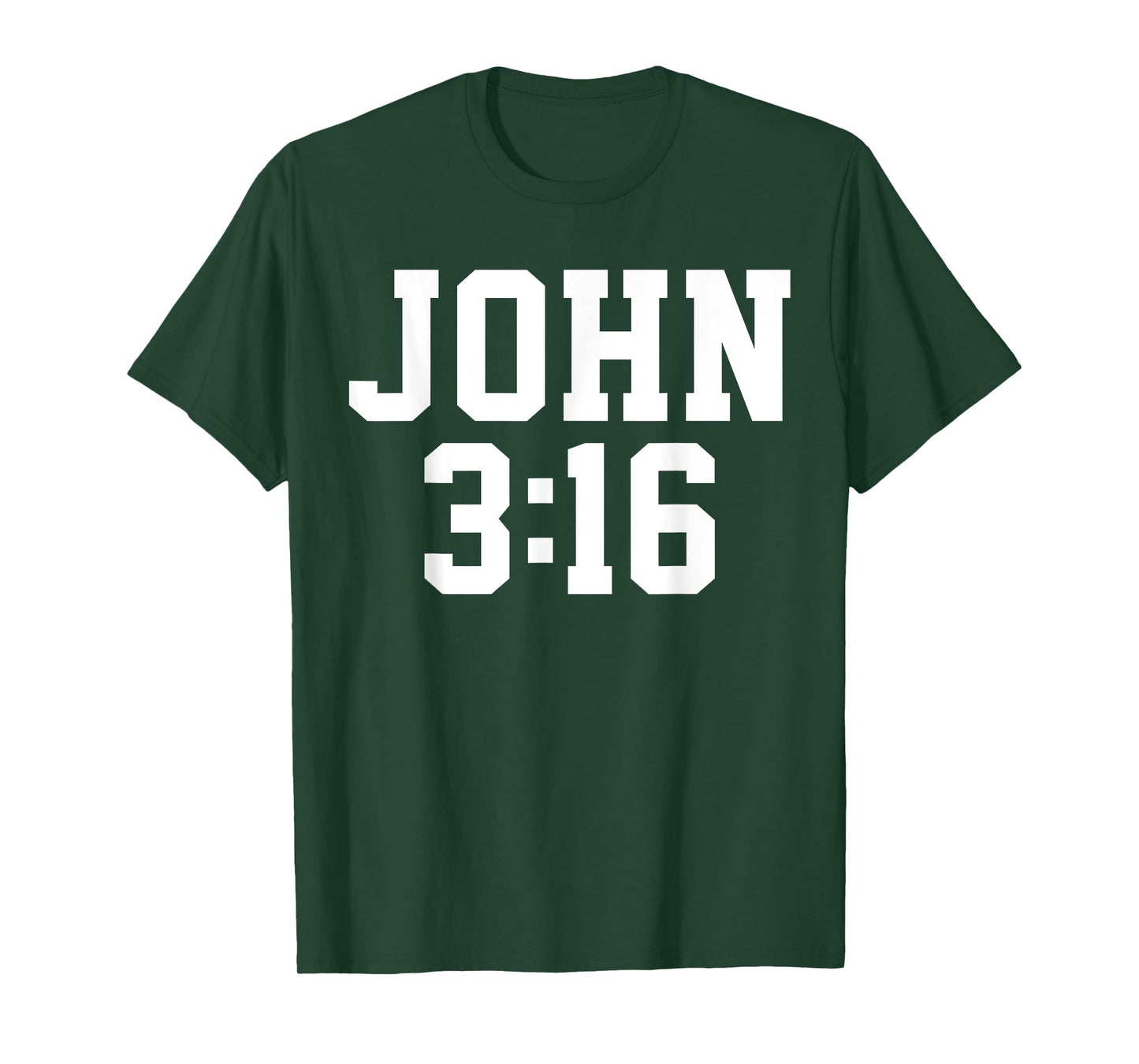 Christian John 3:16 Gift Bible Verse T-Shirt