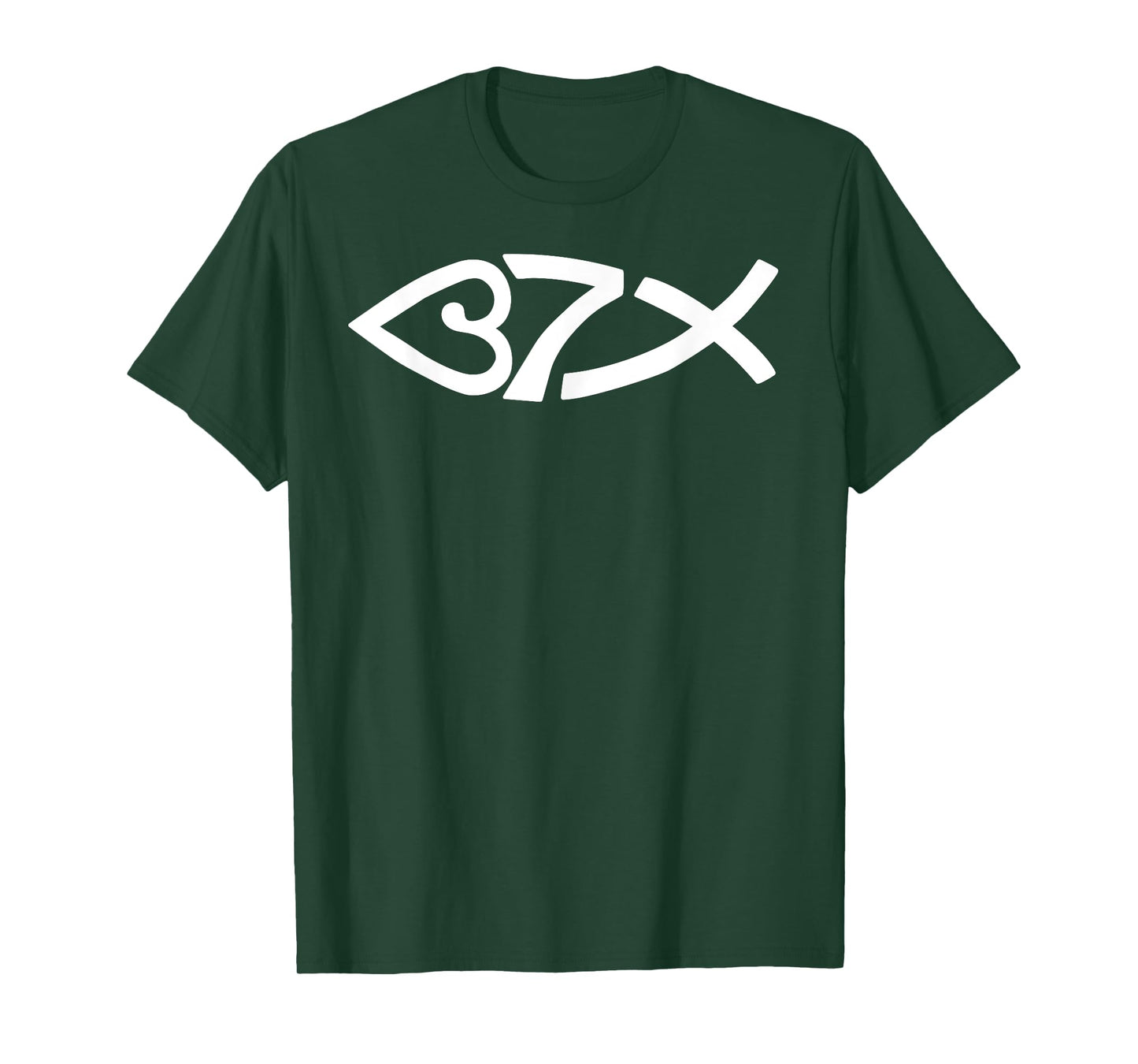 Jesus Fish Christian Ichthys Symbol New Jesus Fish Design T-Shirt