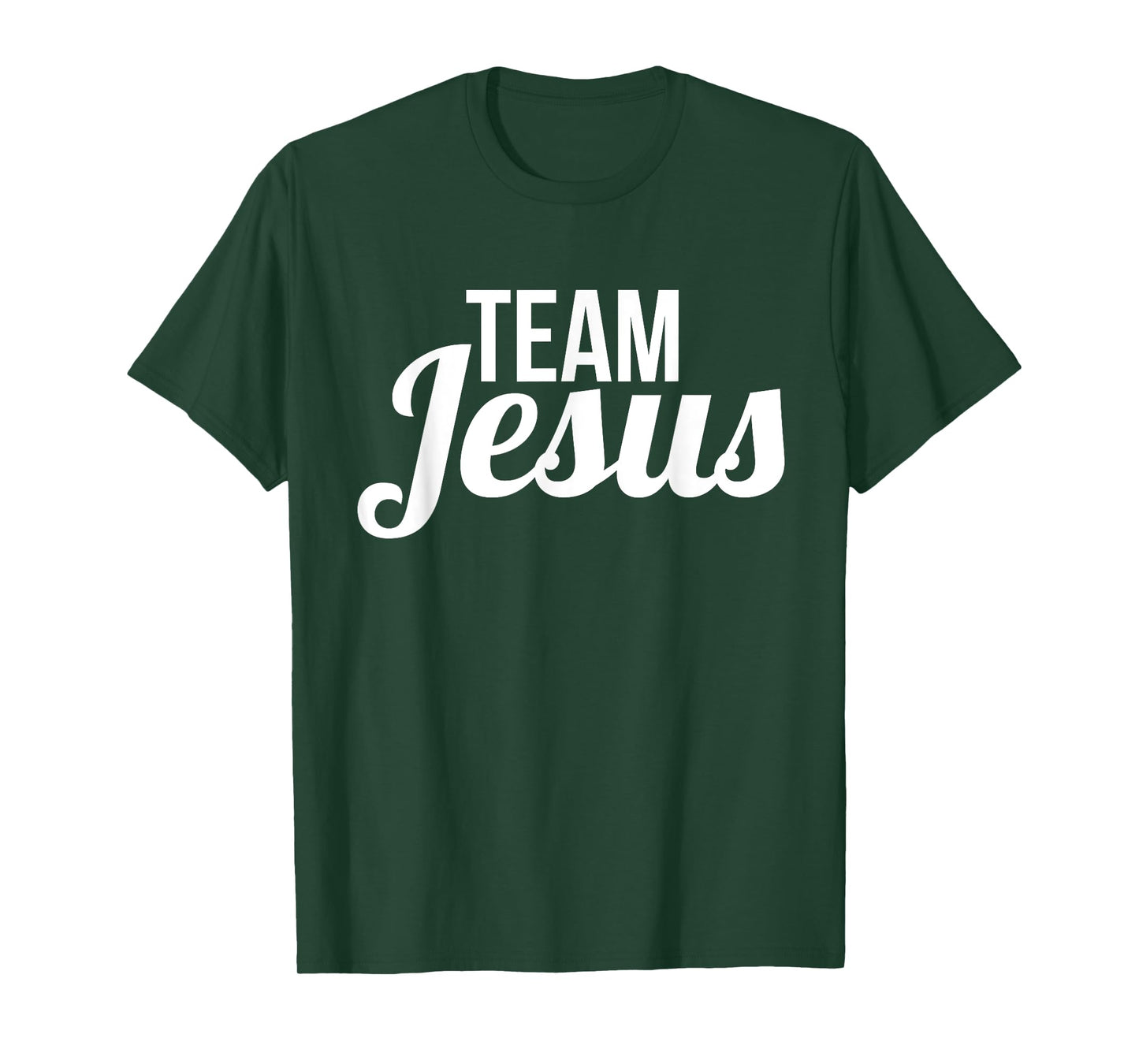 Team Jesus Shirt Vintage Bold Cool Christian Tee T-Shirt