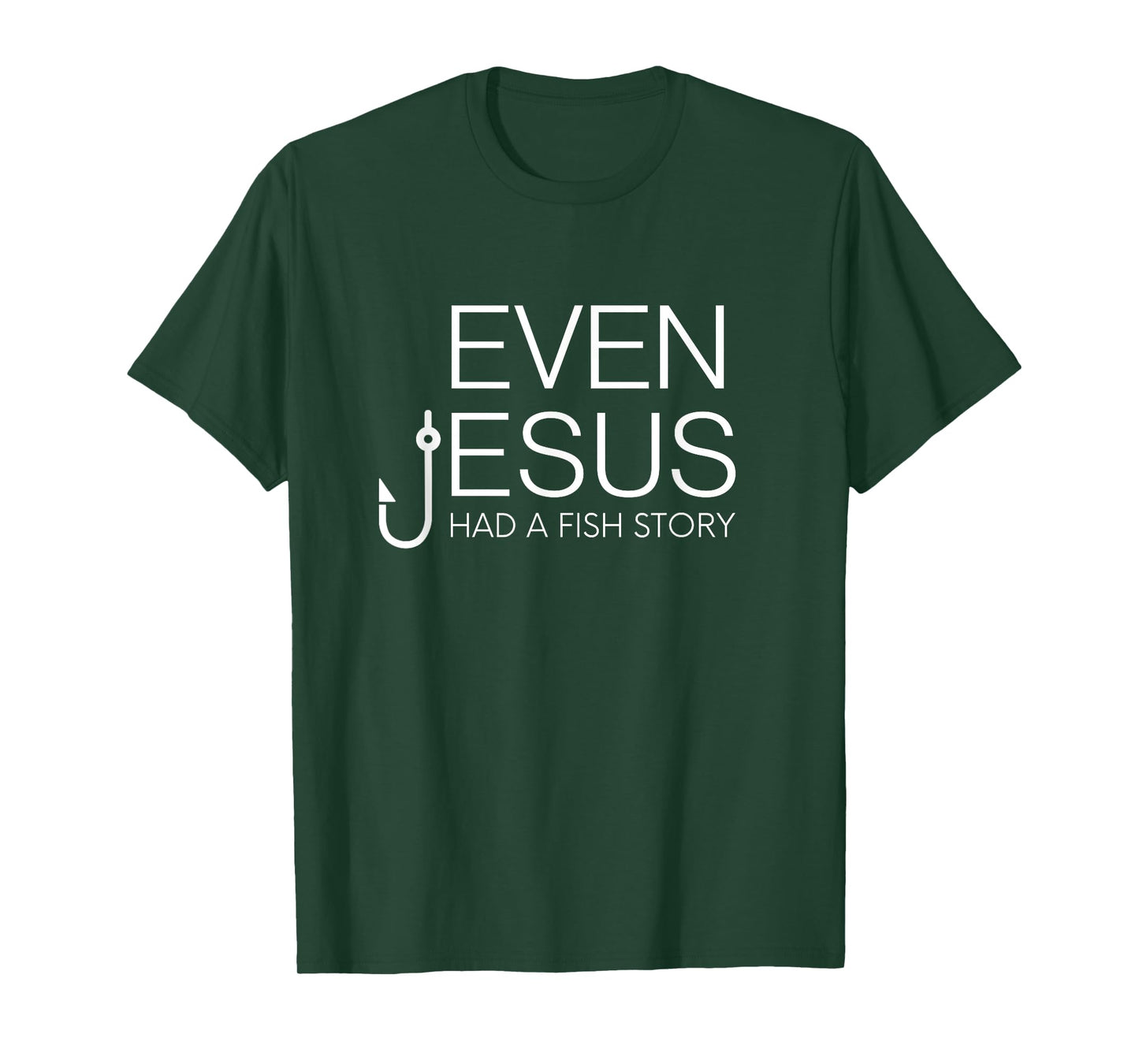 Fishing Lovers Christian Shirt - Even Jesus Had A Fish Story T-Shirt