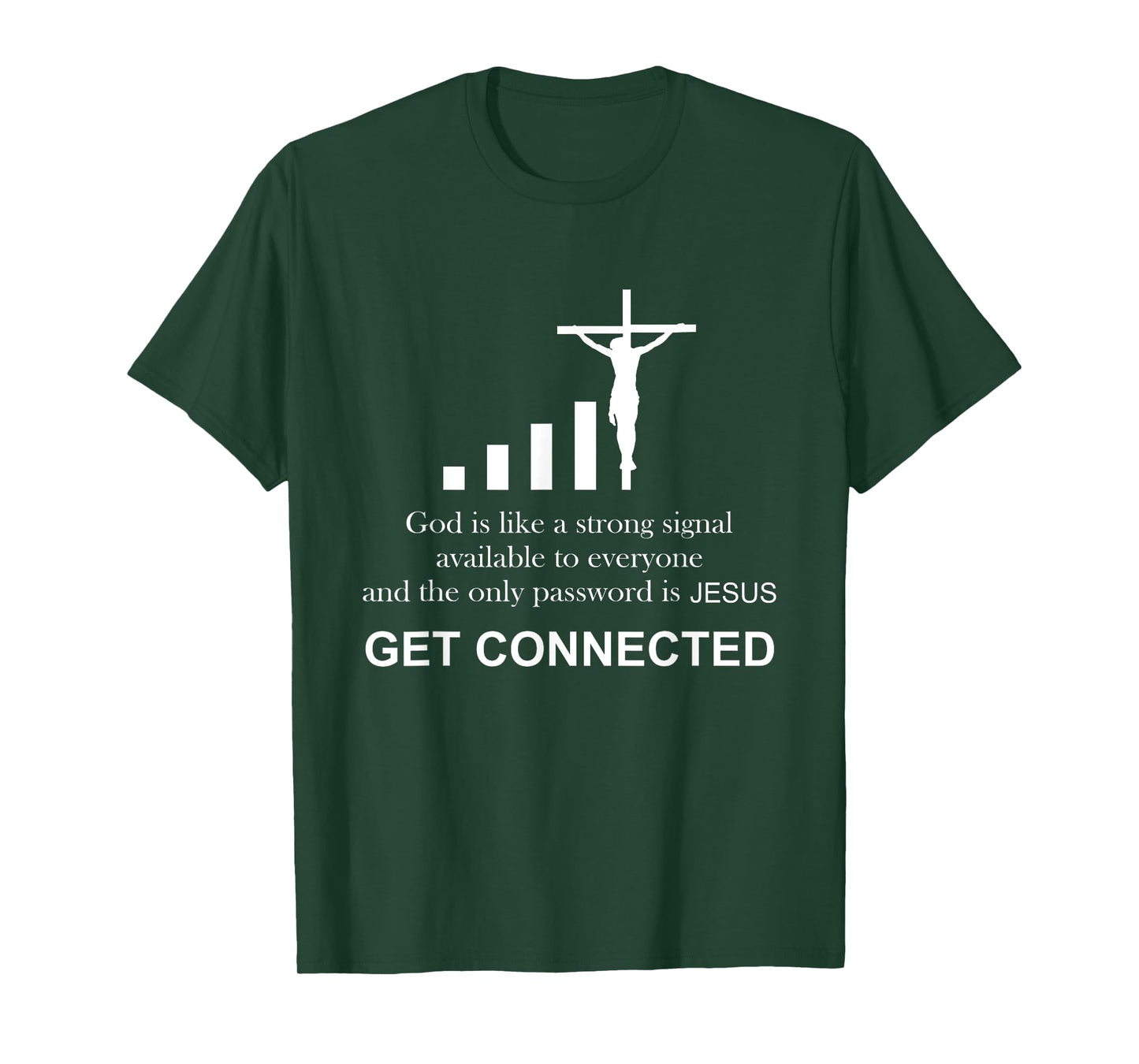 Catholic Priest | Funny Gift | Get Connected Cross T-Shirt