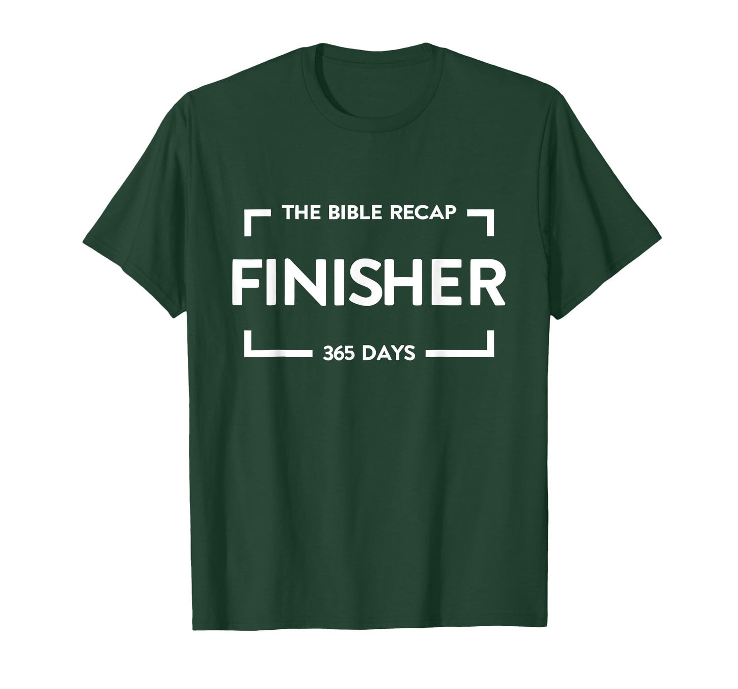 The Bible Recap Finisher 365 Days Christian Jesus Humor T-Shirt
