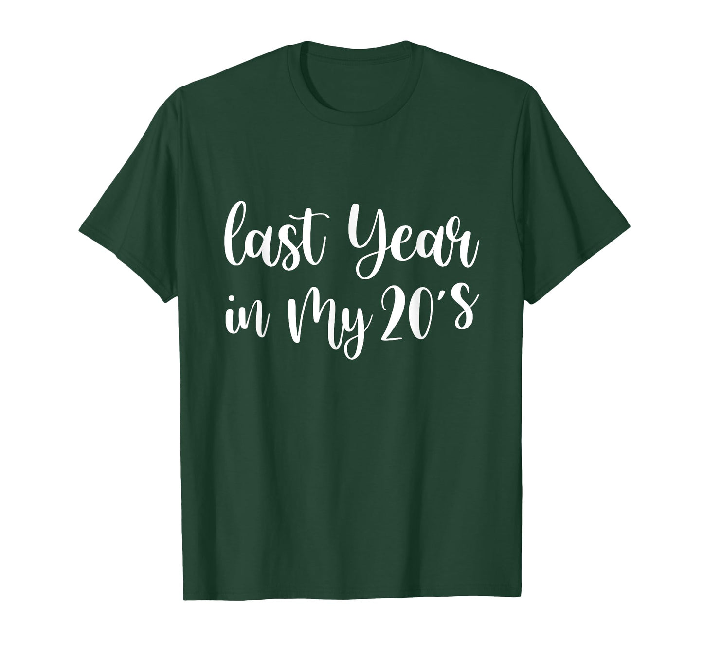 Last Year In My 20s Birthday Happy 29th Birthday Party T-Shirt