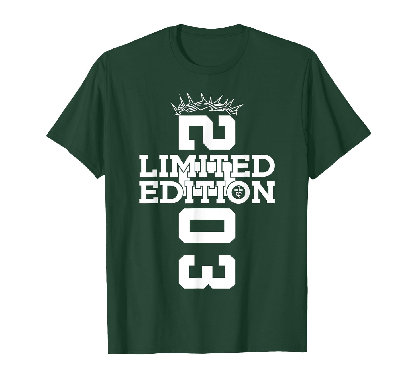 Religious Limited Edition 2003 Jesus 22ND Birthday T-Shirt