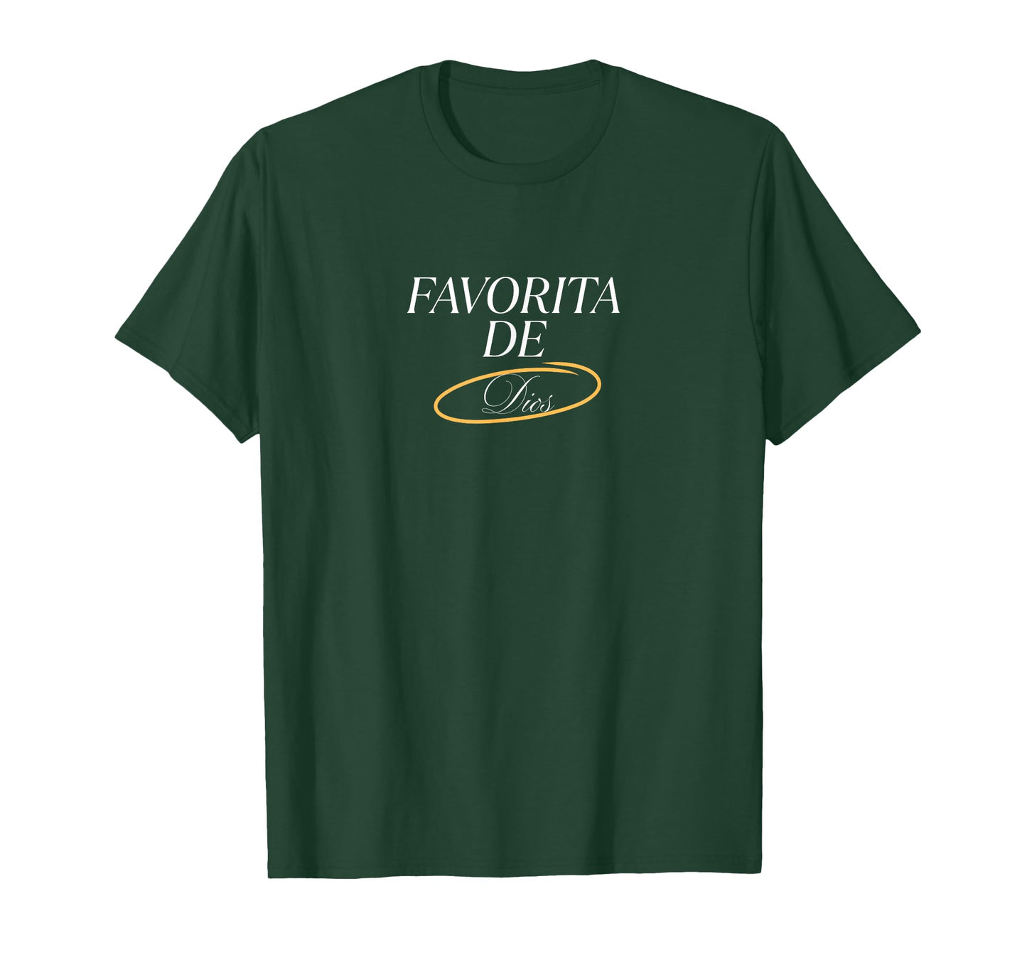 Favorita de Dios |God's Favorite -Christian -Women Casual T-Shirt