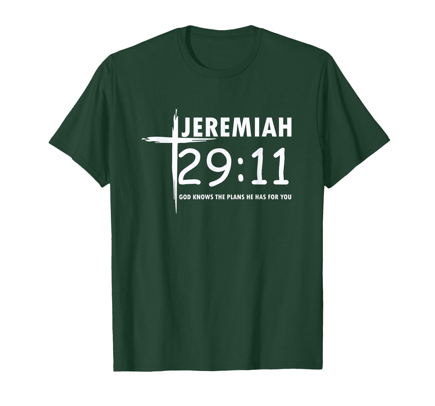 Christian Jeremiah 29:11 Bible Verse T-Shirt T-Shirt