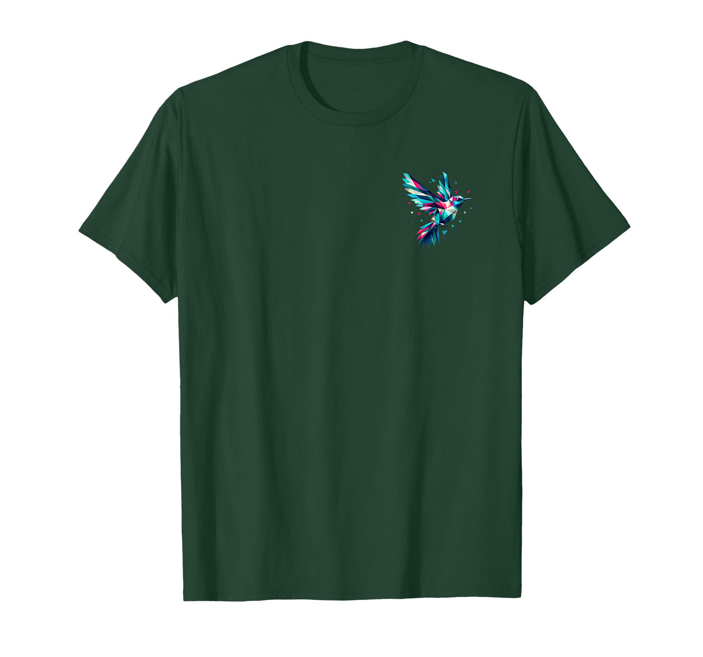 Hummingbird in pocket - Watercolor hummingbird design T-Shirt