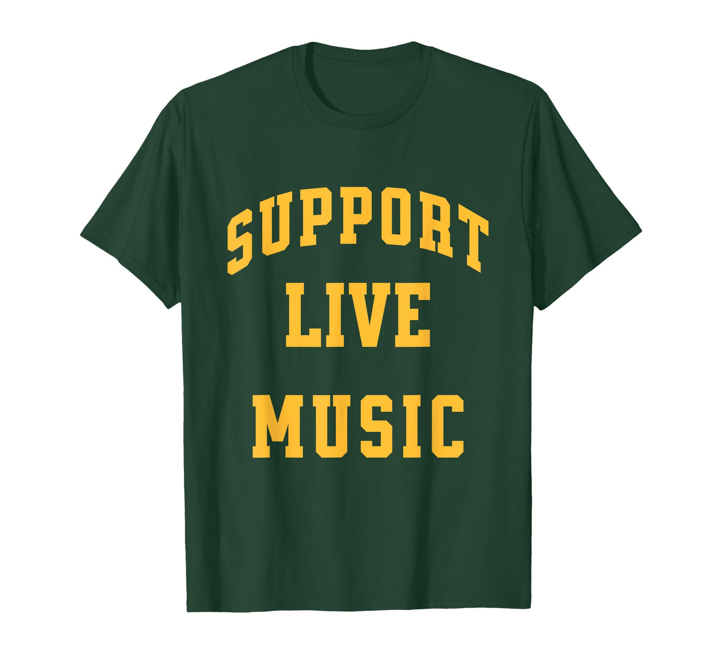 Support Live Music Concerts Local Bands Festivals T-Shirt