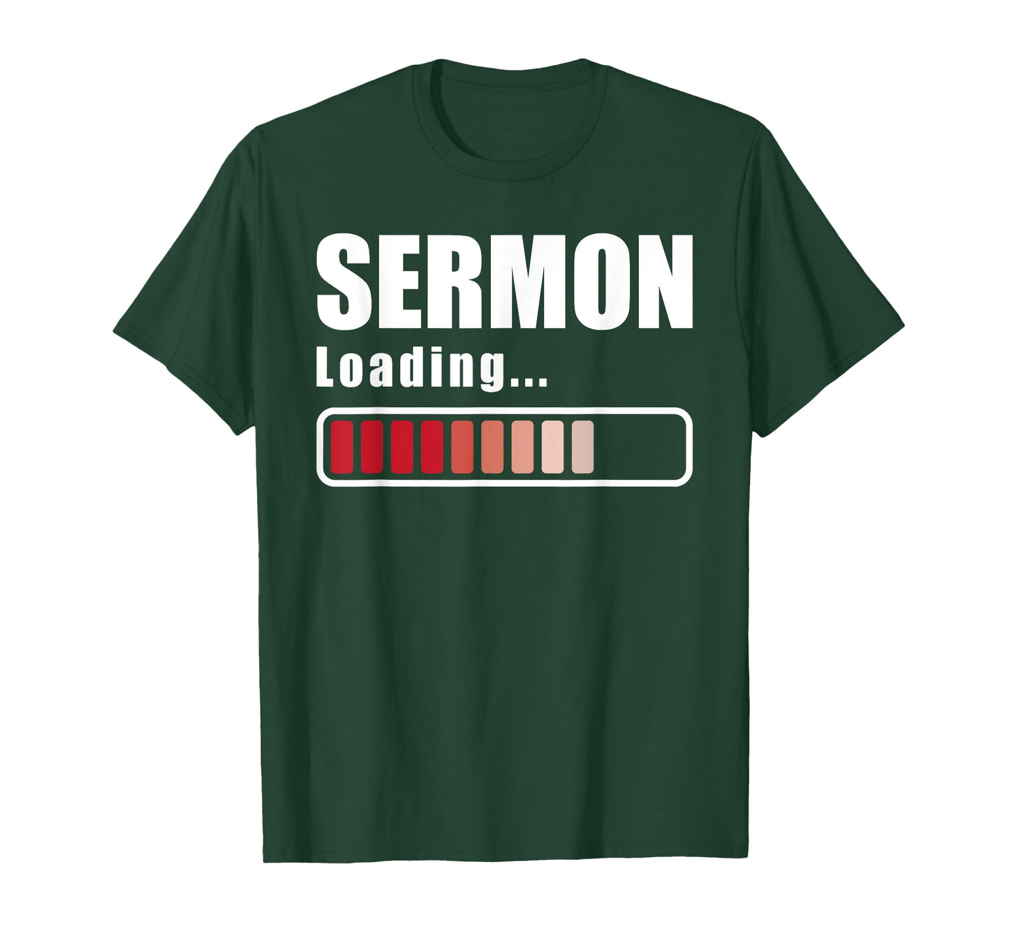 Sermon Loading - Funny Pastor Preacher Minister Clergy T-Shirt