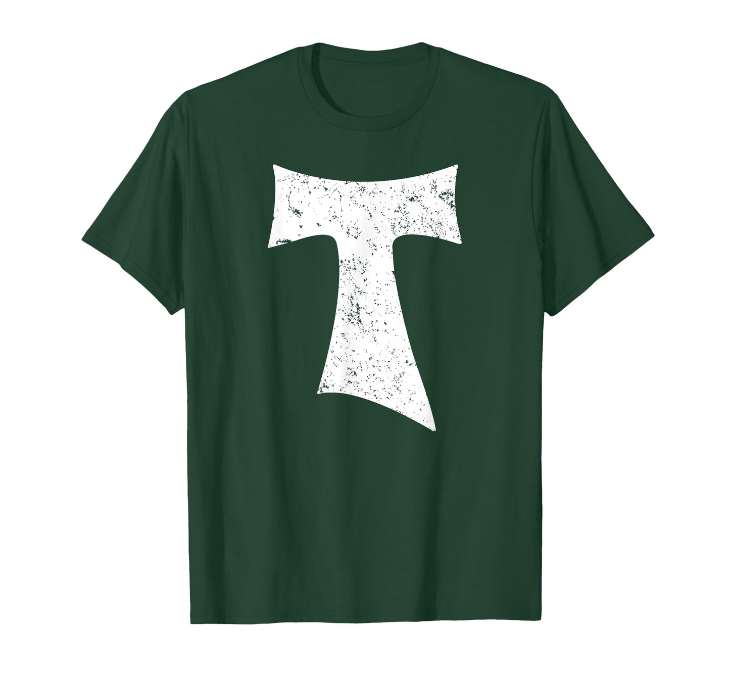 Tau Cross Franciscan Saint Anthony's Cross Catholic T-Shirt