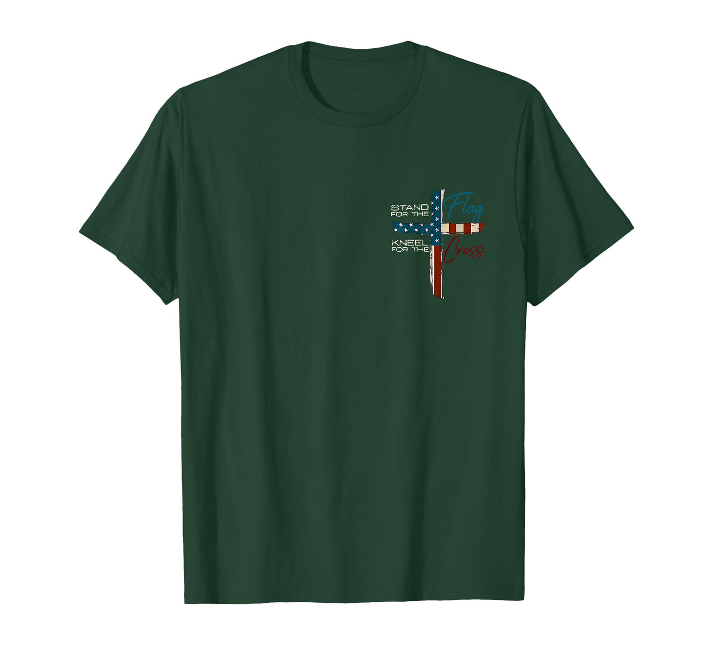 stand for the flag kneel for the cross T-Shirt