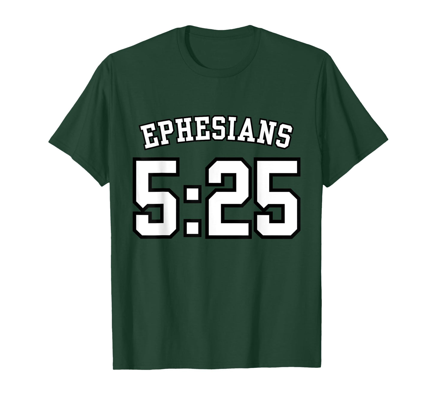 Ephesians 5:25 Sports Jersey Christian Scripture Design T-Shirt