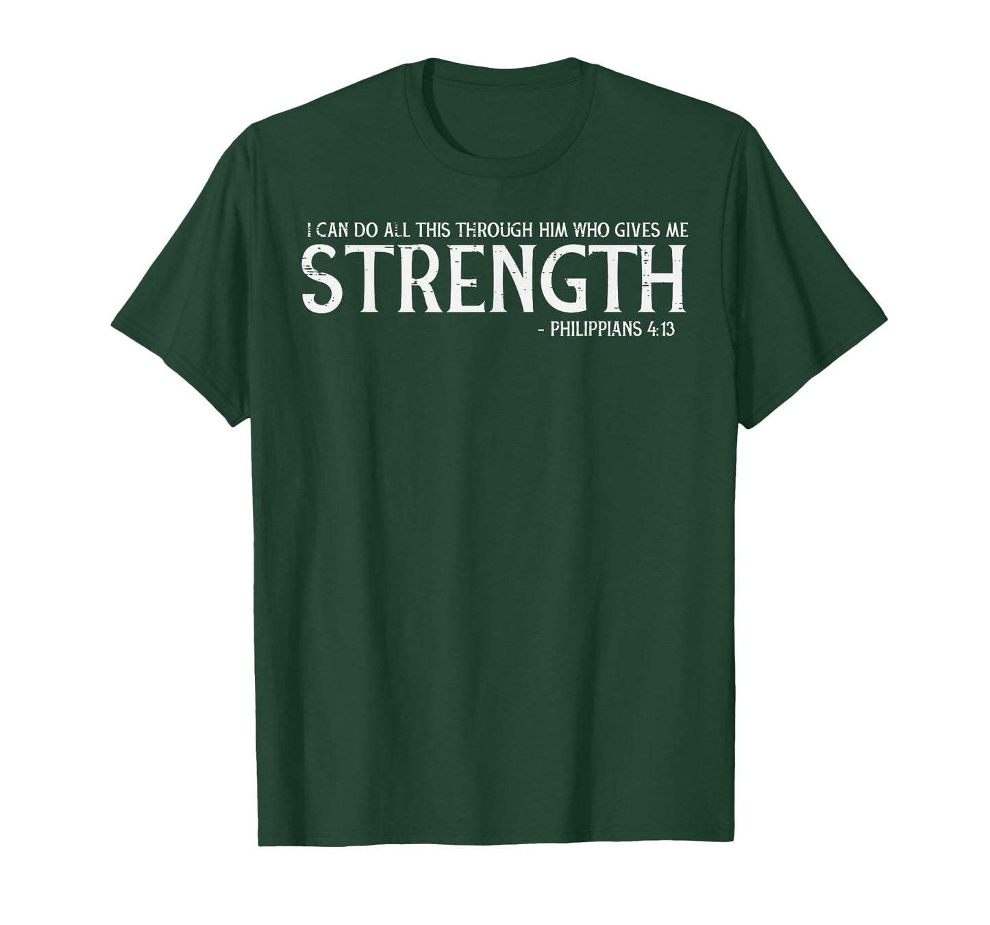 I Can Do All Things Strength Jesus Philippians Women Men Kid T-Shirt