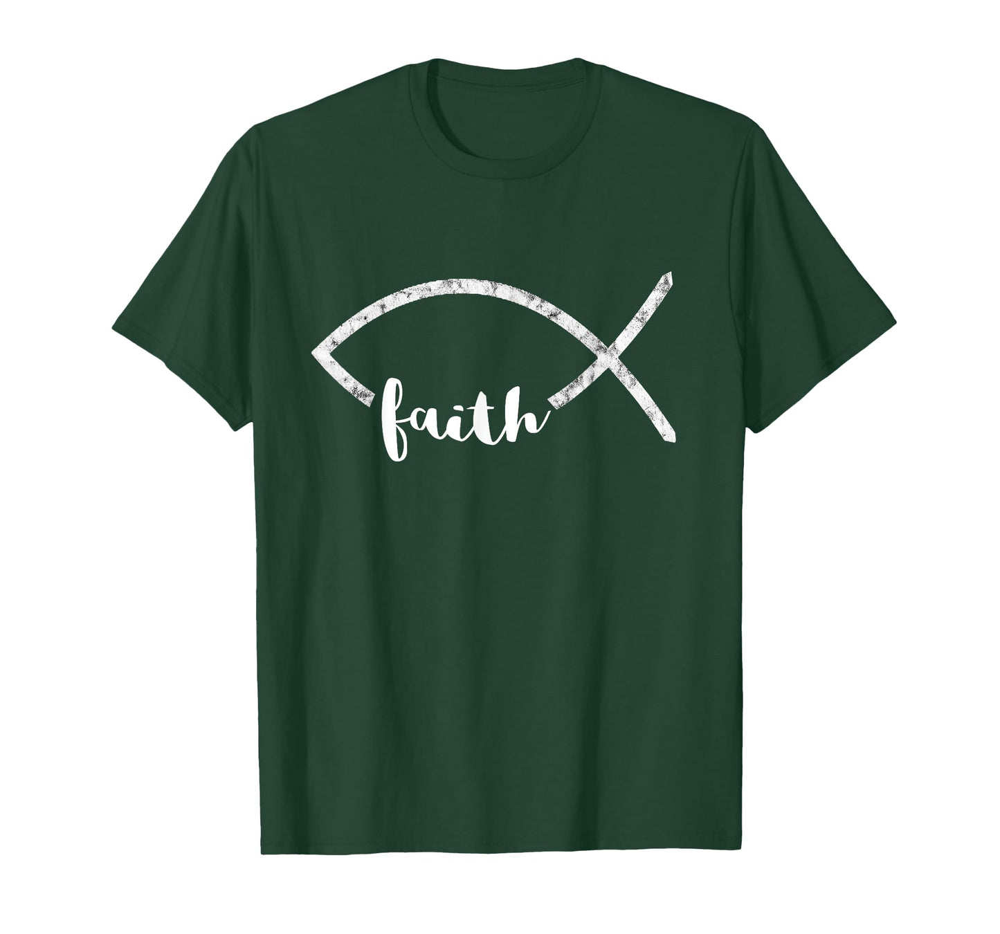 Jesus Fish Ichthys Symbol Christianity Christian Faith T-Shirt