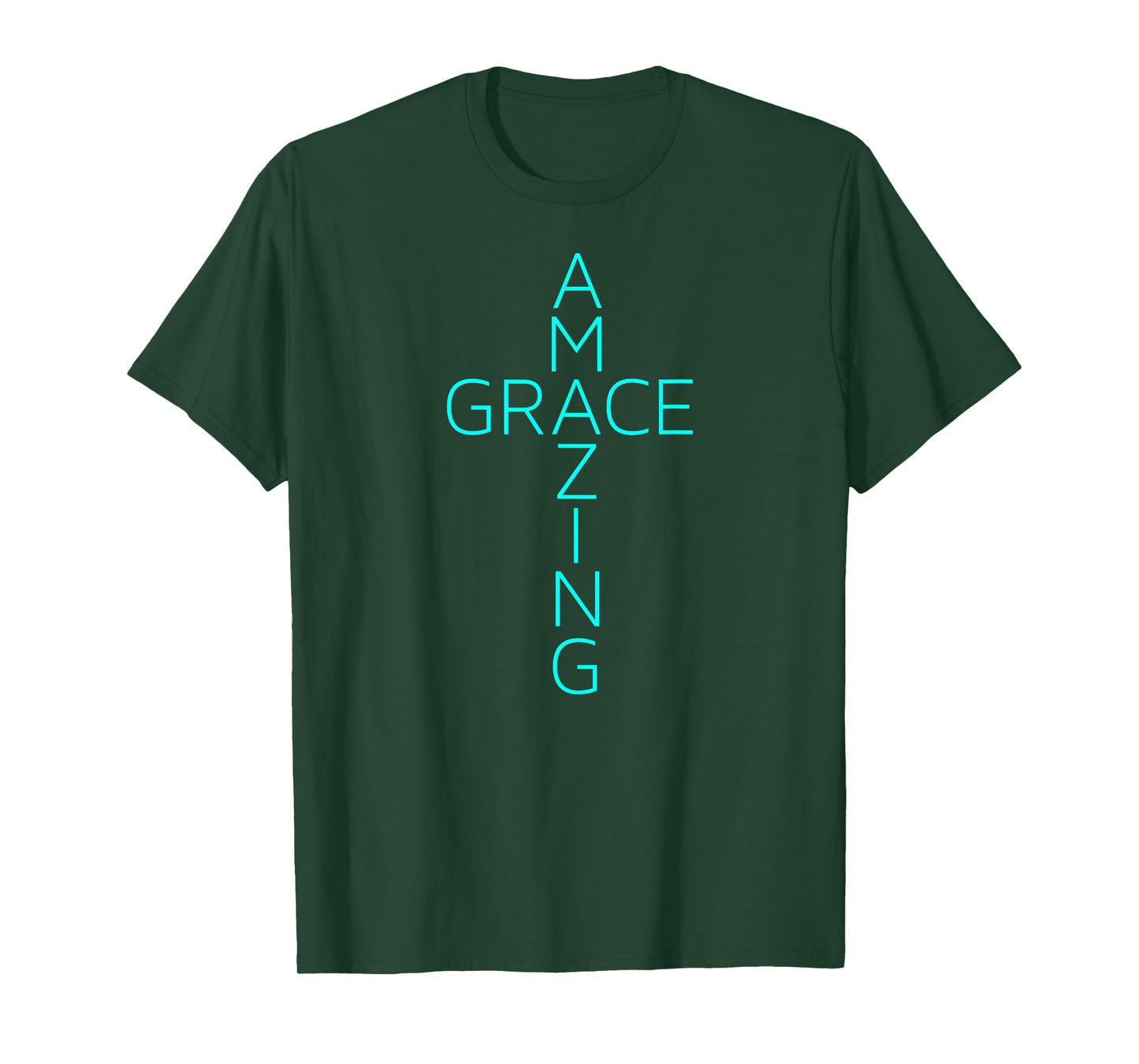 Amazing Grace Cross T-shirt Gods Grace & Mercy T Shirt T-Shirt