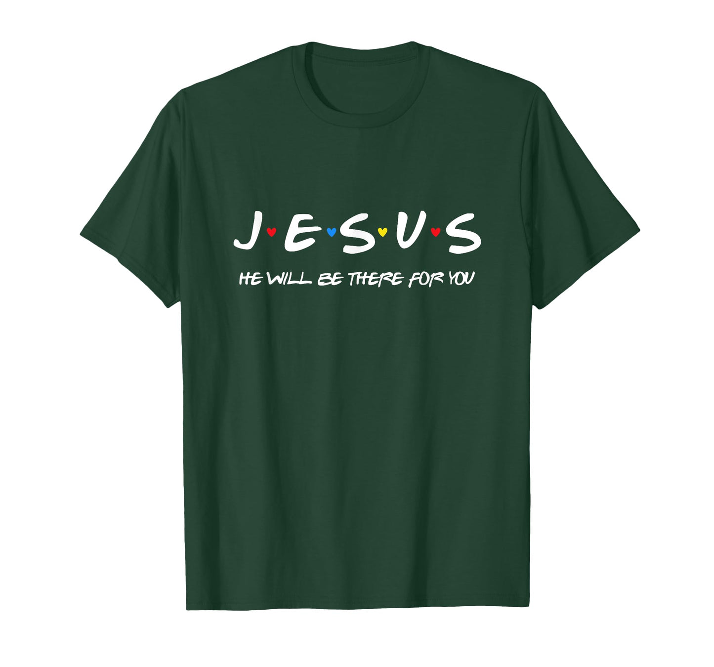 Jesus He Will Be There For You Christian Religious Christmas T-Shirt