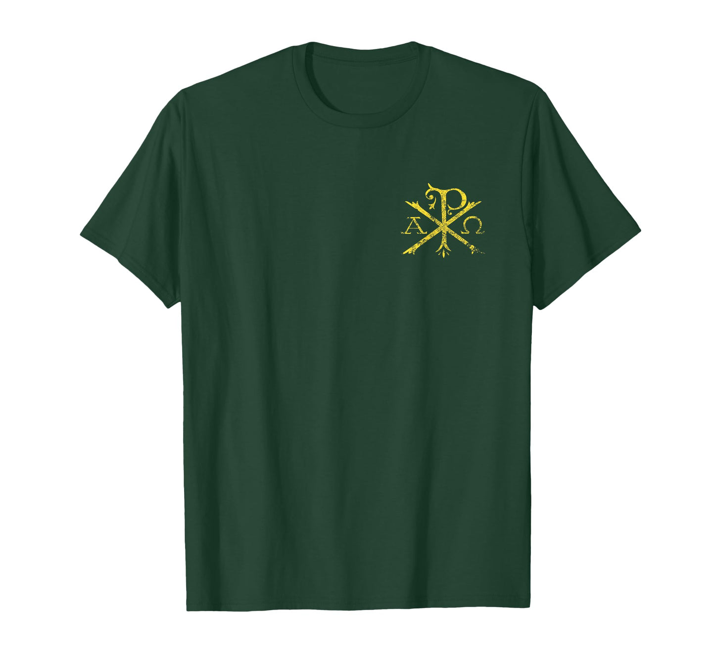 Christian Chi Rho T-Shirt Labarum Christogram Cross Faith T-Shirt