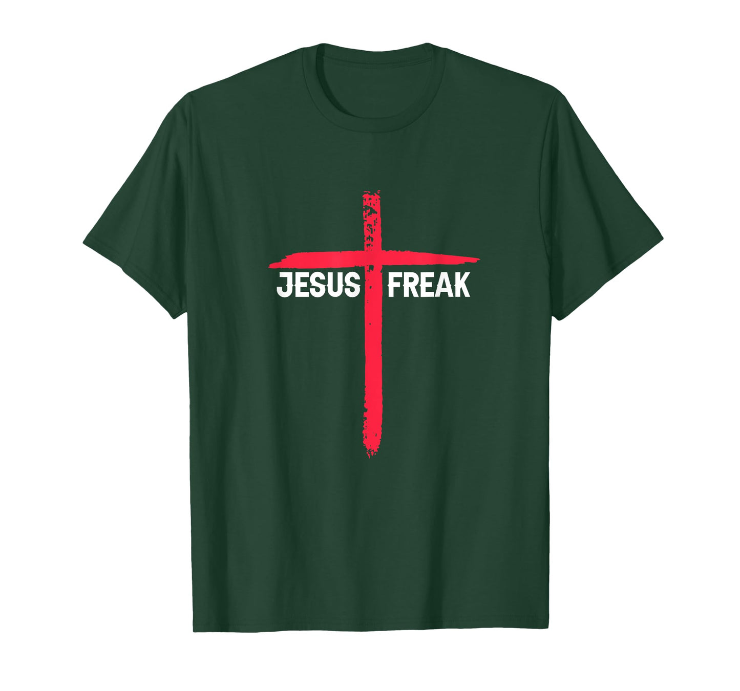 Jesus Freak Christian Religious Faith Cross T-Shirt