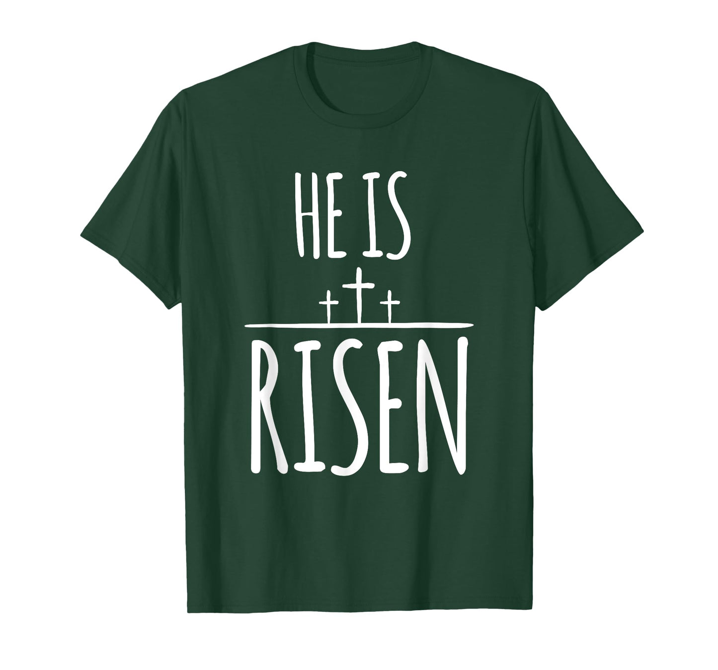 Christian Easter Shirt for Faith Believers He Is Risen T-Shirt
