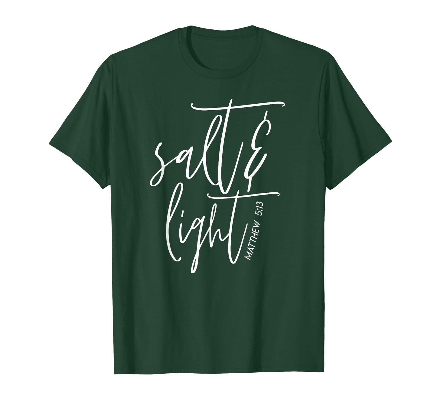 Salt & Light Christian T-Shirt, Christian, Matthew 5:13 T-Shirt