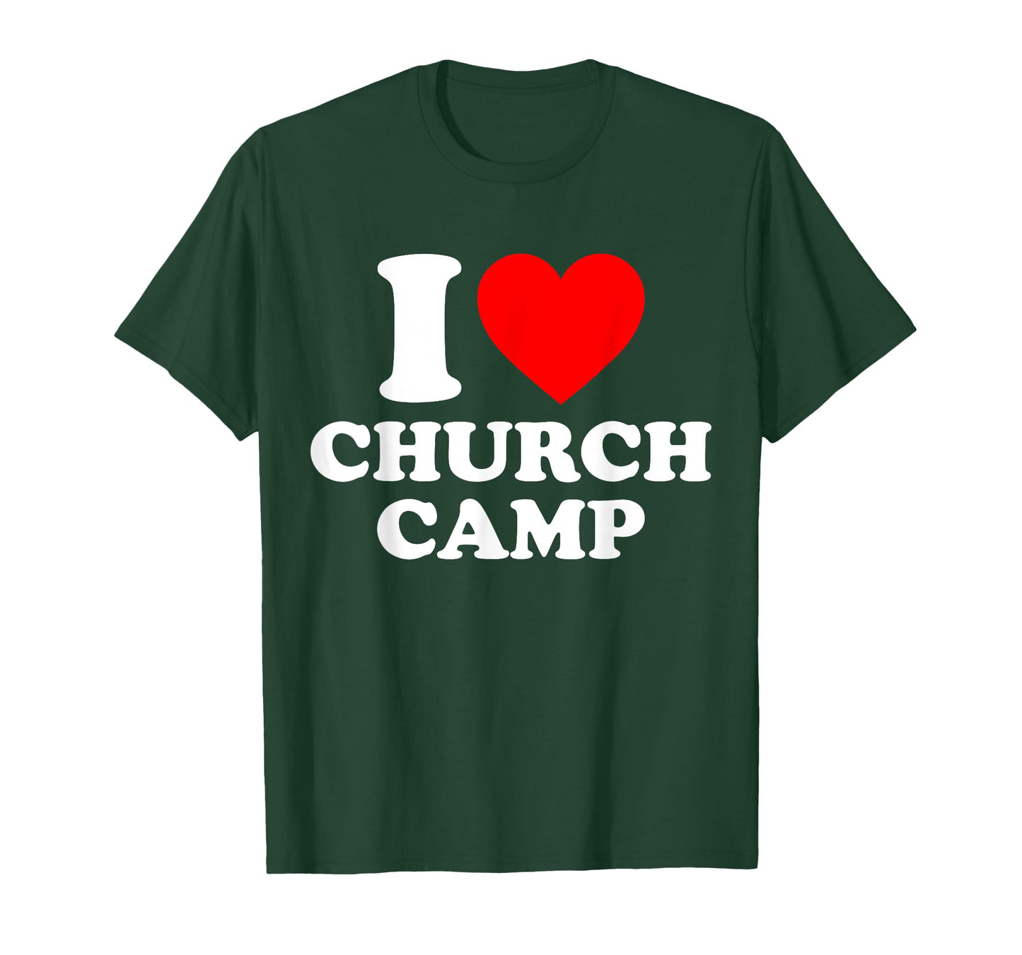 VBS I Love Church Camp Christian Vacation Bible School Jesus T-Shirt