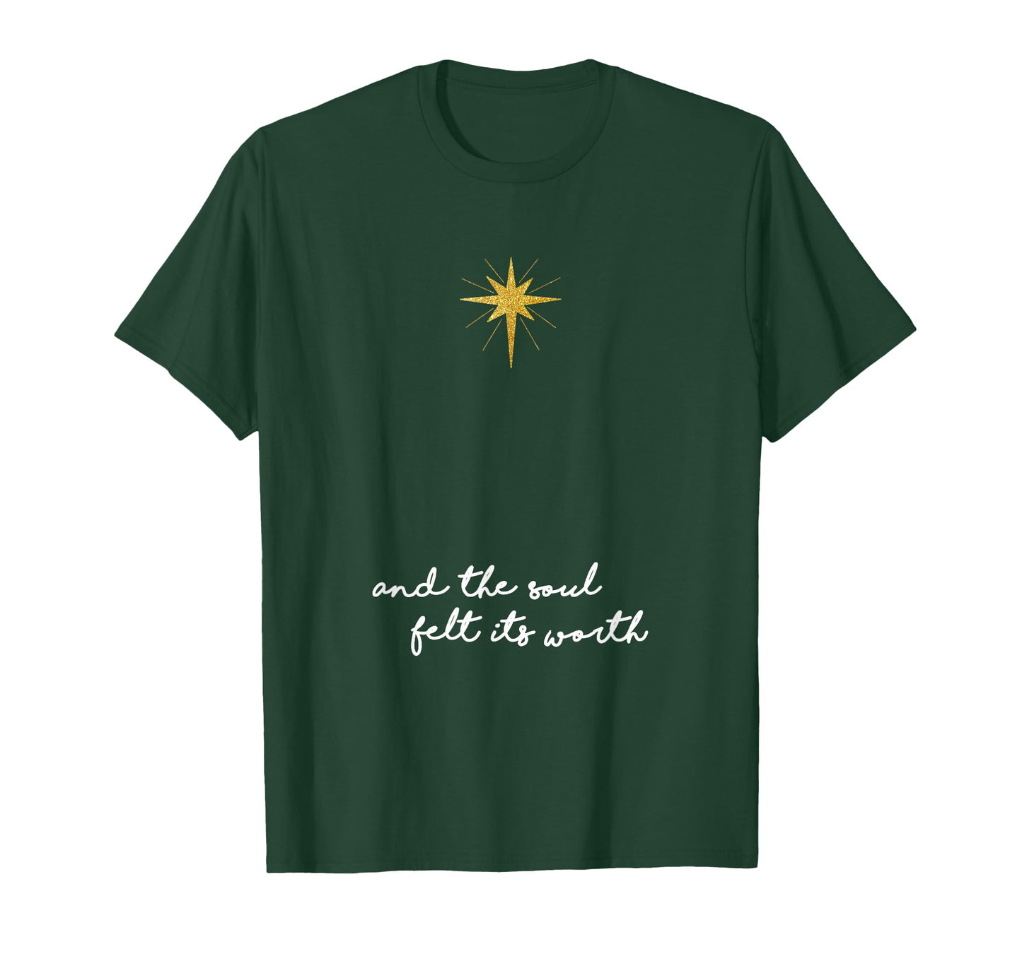 Christmas T-Shirt for Women Men Kids Oh Holy Night Star T-Shirt