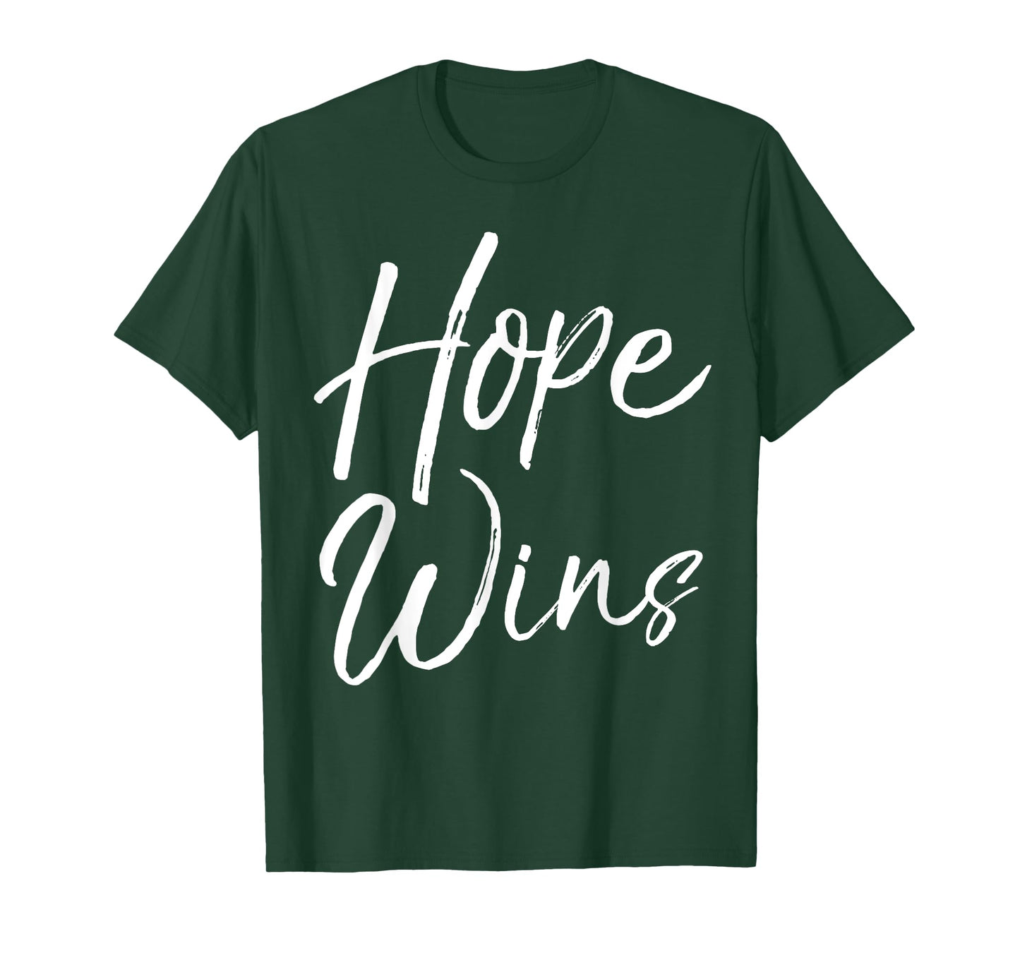 Hope Wins Shirt Vintage Inspirational Bold Christian T-Shirt T-Shirt