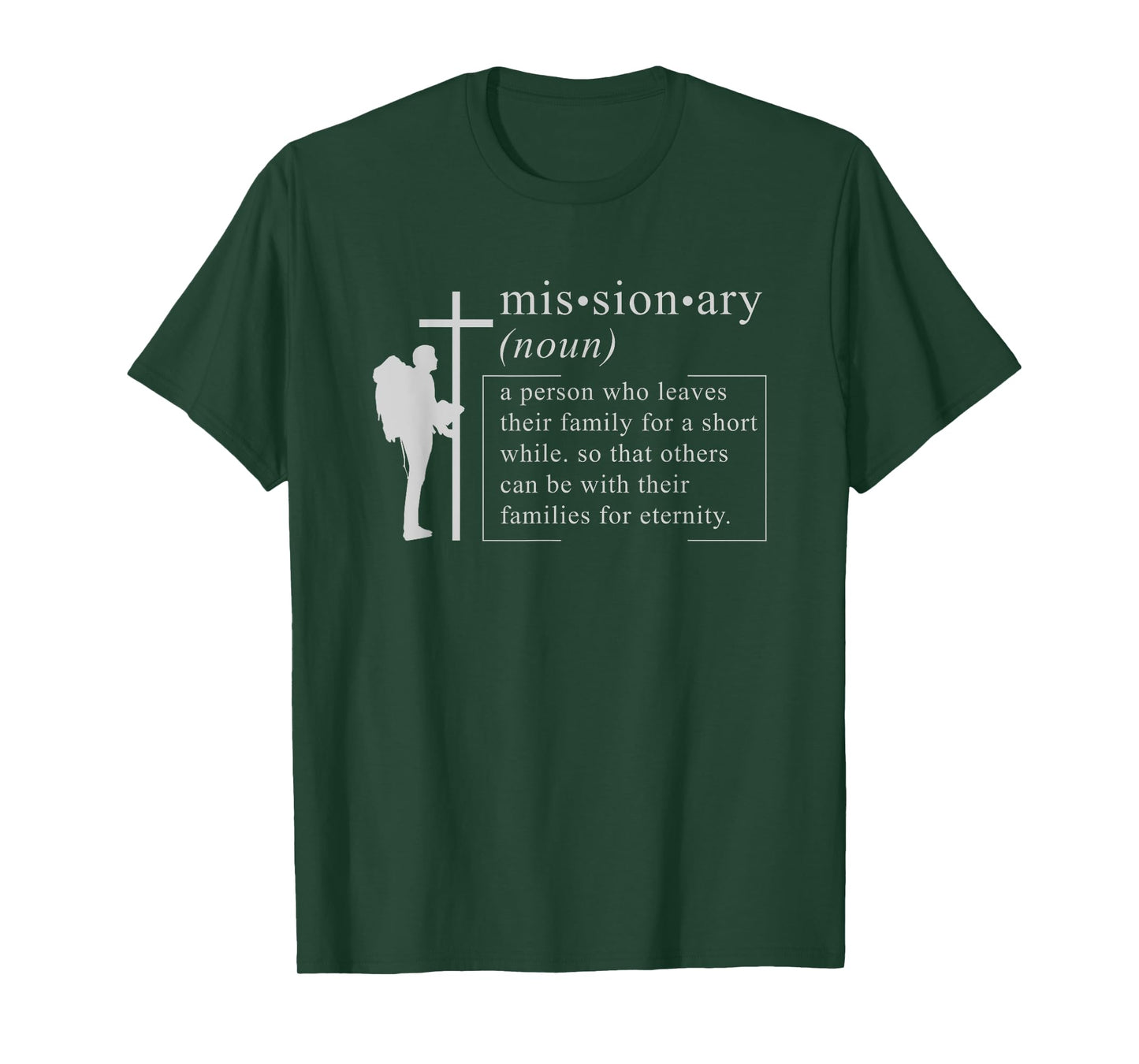 CHRISTIAN MISSIONARY: Missionary Definition Gift Christians T-Shirt