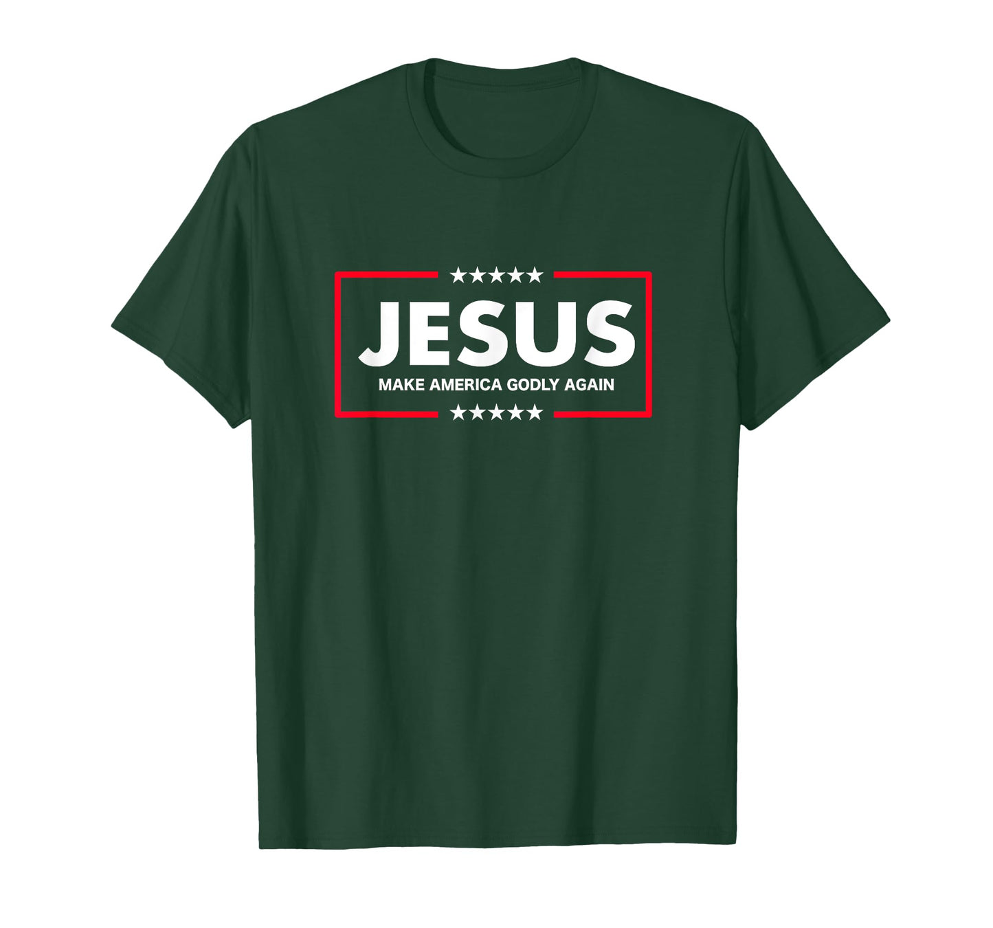 Christian Gifts Women Men Make America Godly Again T-Shirt